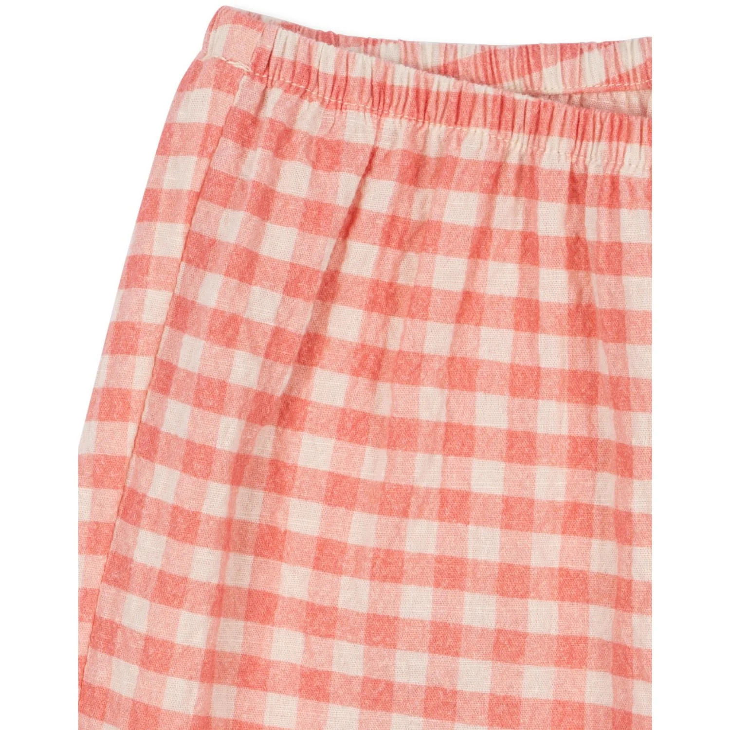 Konges Sløjd Peach Blossom Check RHW X KS Bella Pants Gots - Image 16