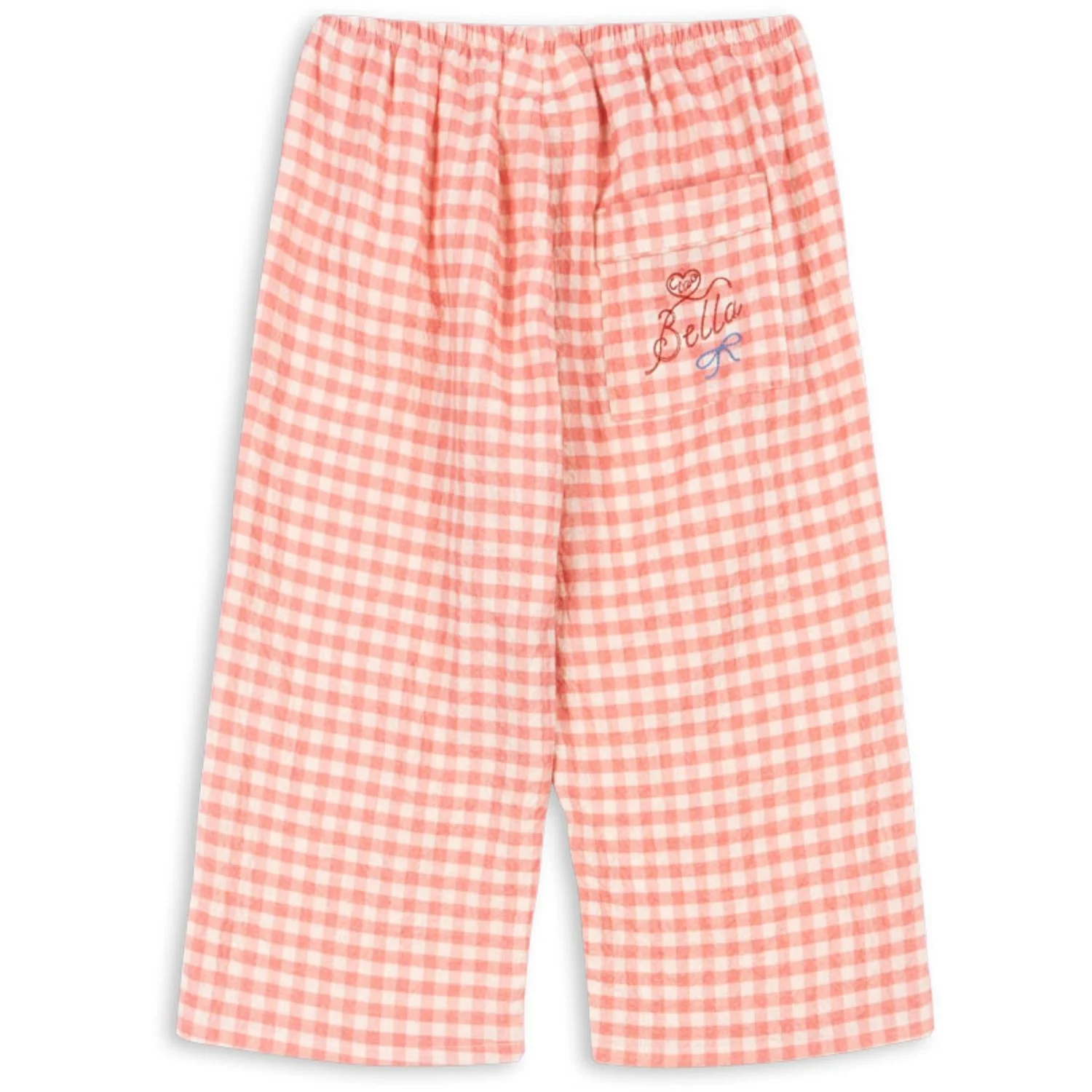 Konges Sløjd Peach Blossom Check RHW X KS Bella Pants Gots - Image 18