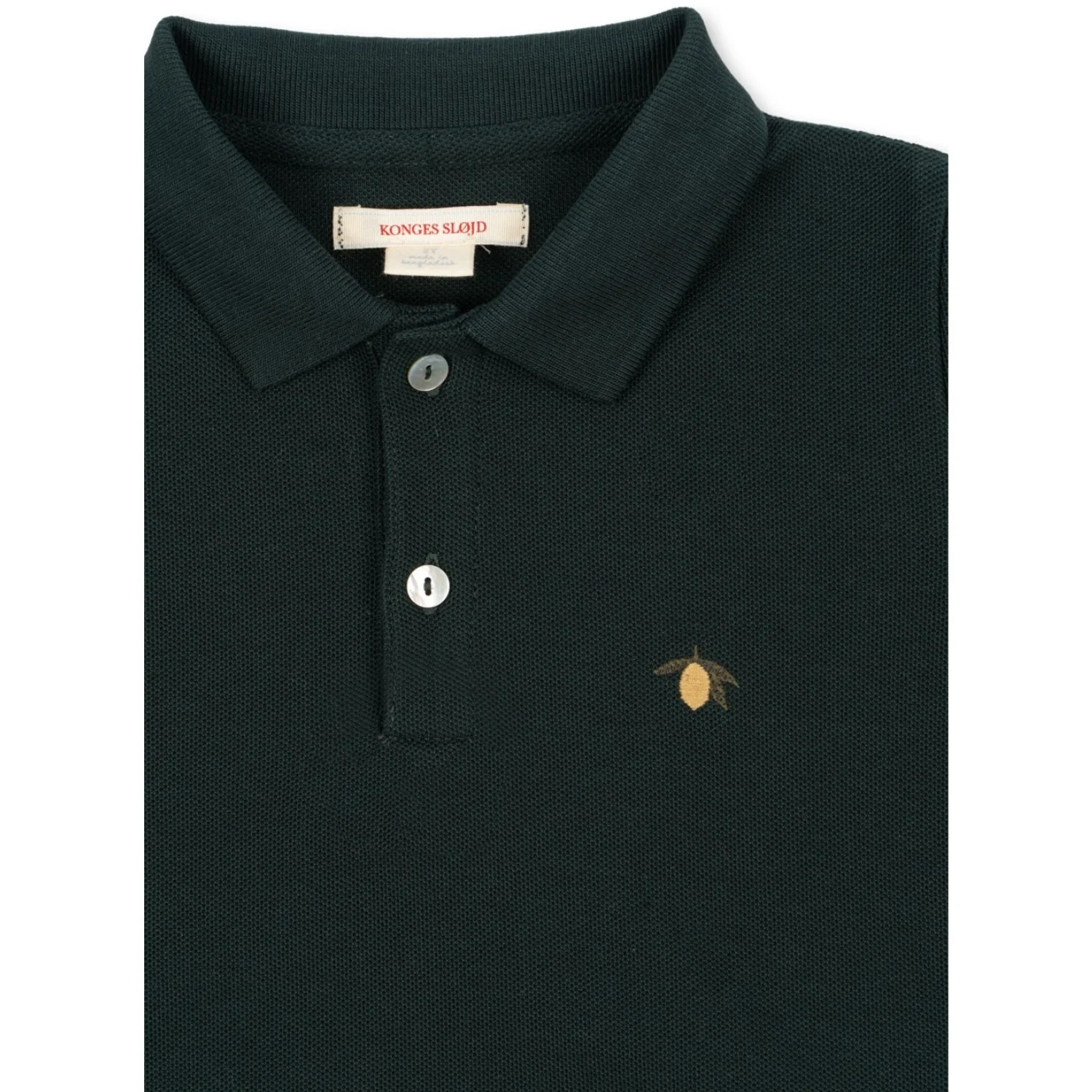 Konges Sløjd Pine Grove Florian Ls Polo GOTS - Image 2