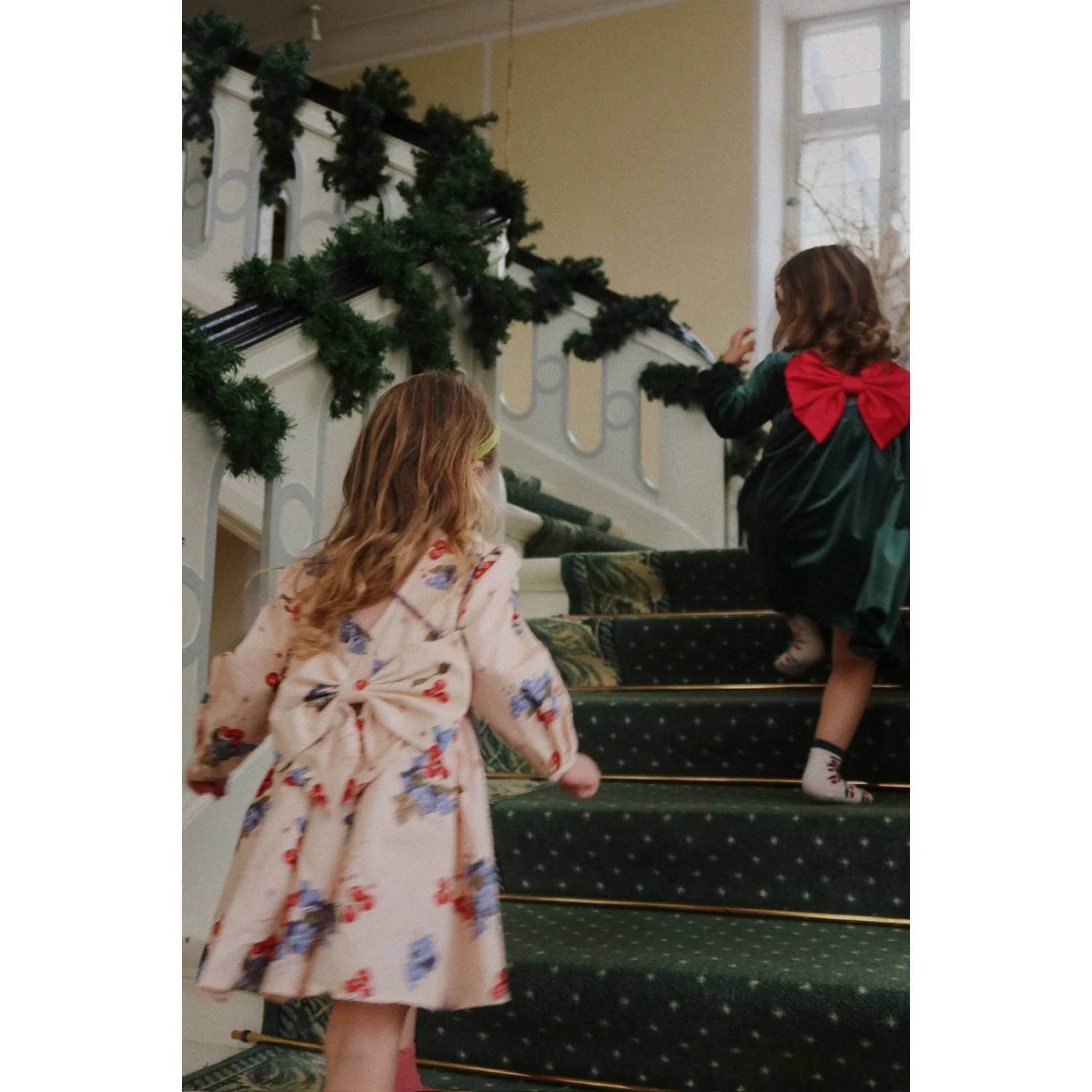 Konges Sløjd Pine Grove Gia Bow Dress Grs - Image 3