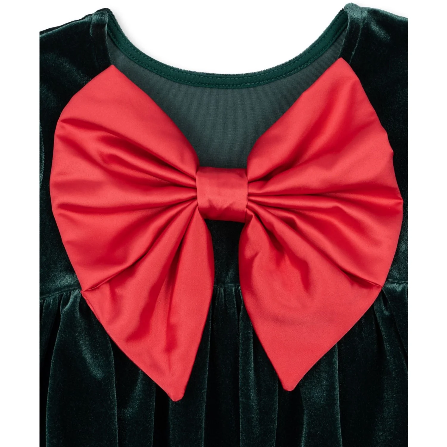 Konges Sløjd Pine Grove Gia Bow Dress Grs - Image 6