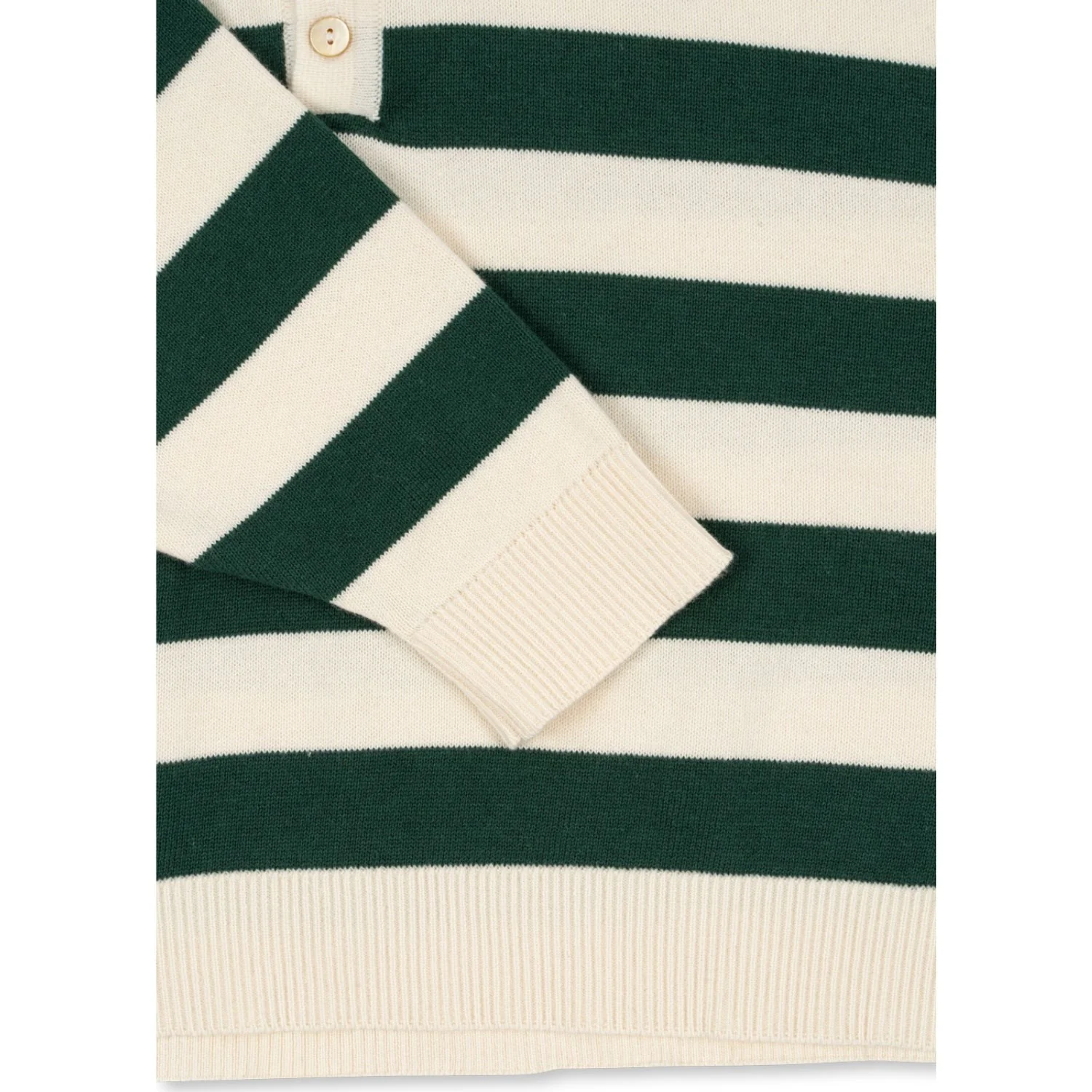 Konges Sløjd Pine Grove Stripe Manis Knit Polo - Image 5