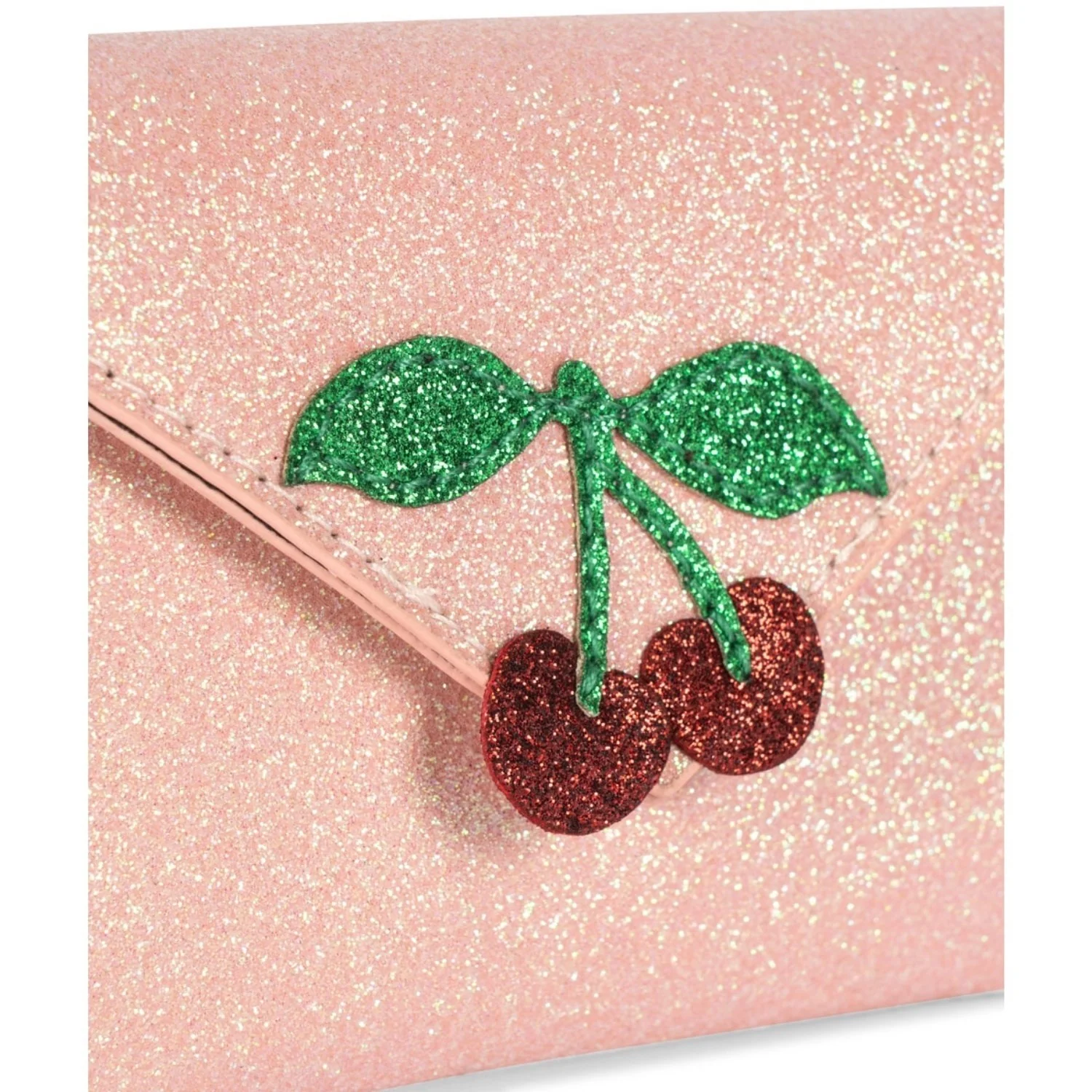 Konges Sløjd Pink Glitter Love Letter Wallet - Image 2