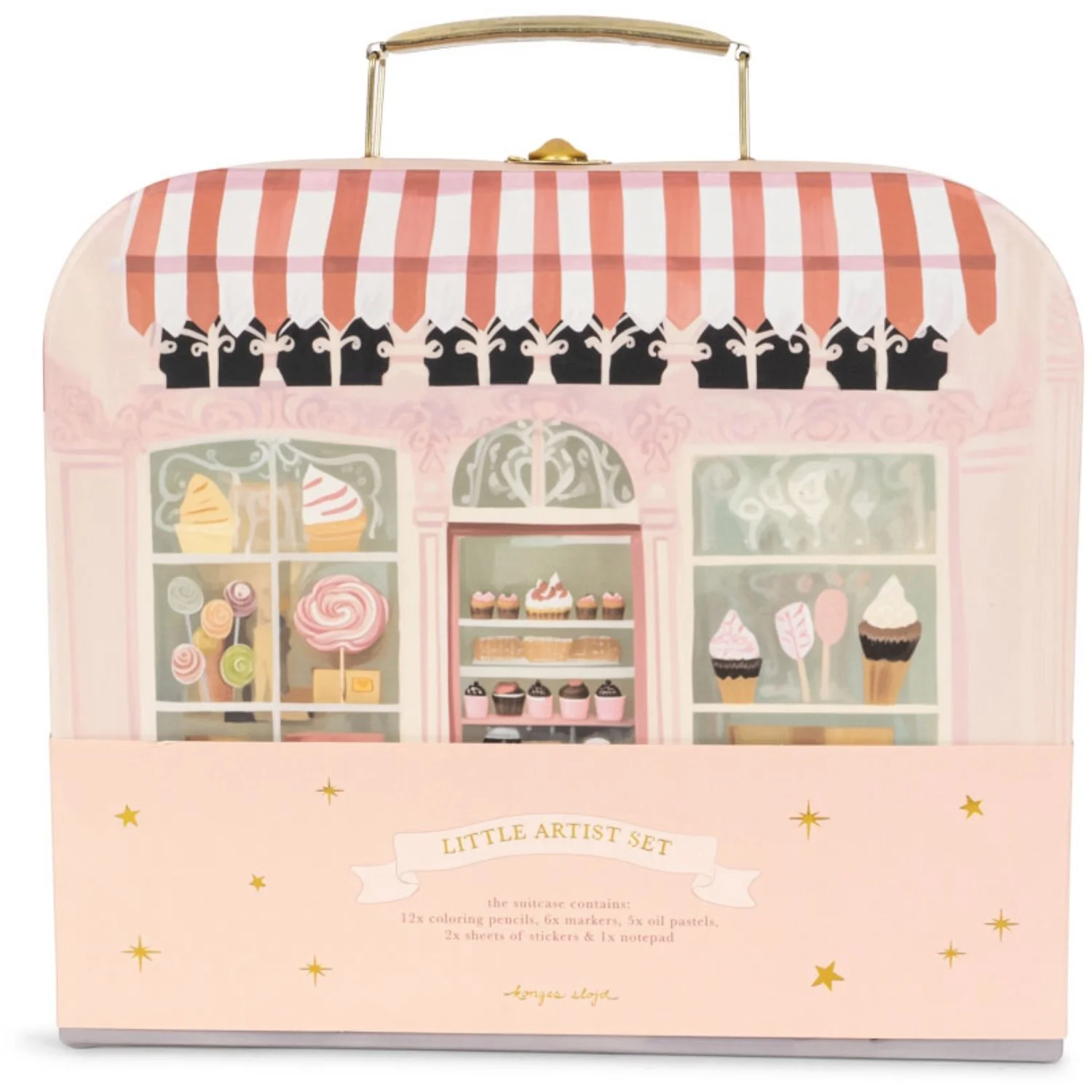 Konges Sløjd Pink Little Artist Set - Image 6