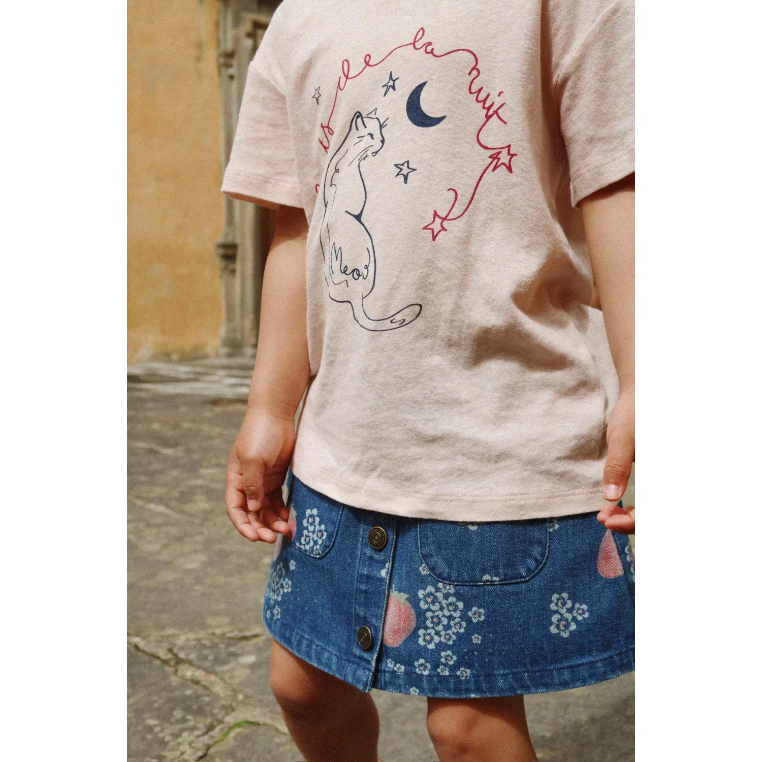 Konges Sløjd Pink/Meow Era Tee Ocs - Image 3