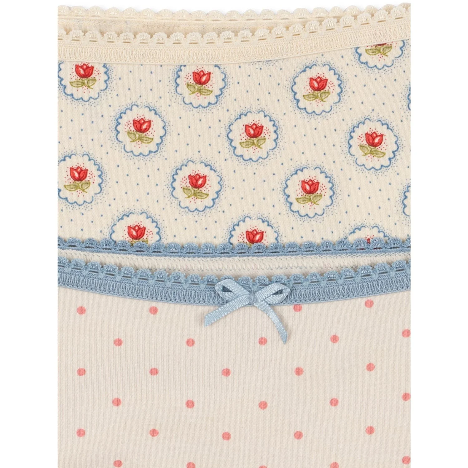 Konges Sløjd Pirouette Dot/Mirage Basic 2 Pack Girl Hipsters Gots - Image 2