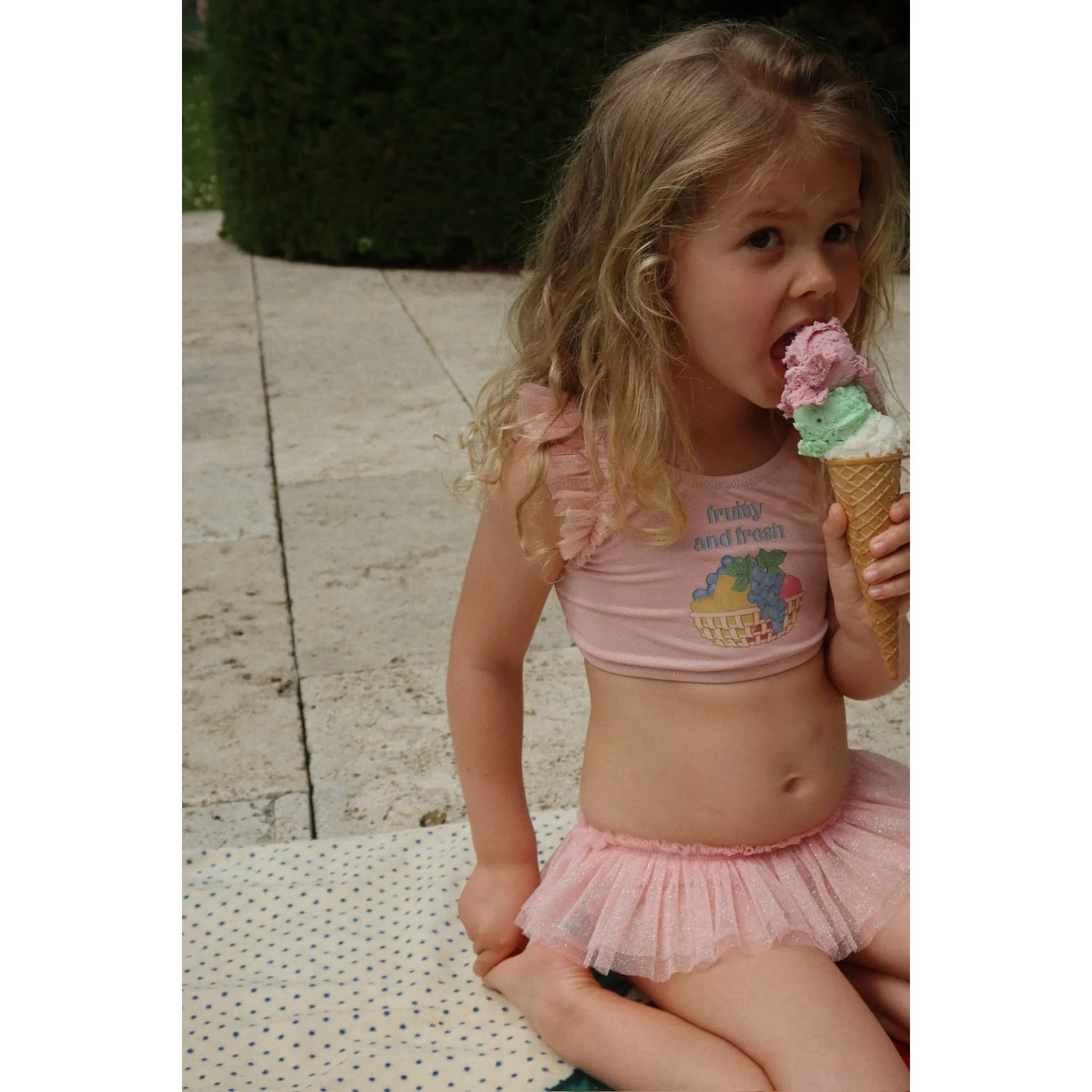 Konges Sløjd Powder Pink Amandine Bikini - Image 2
