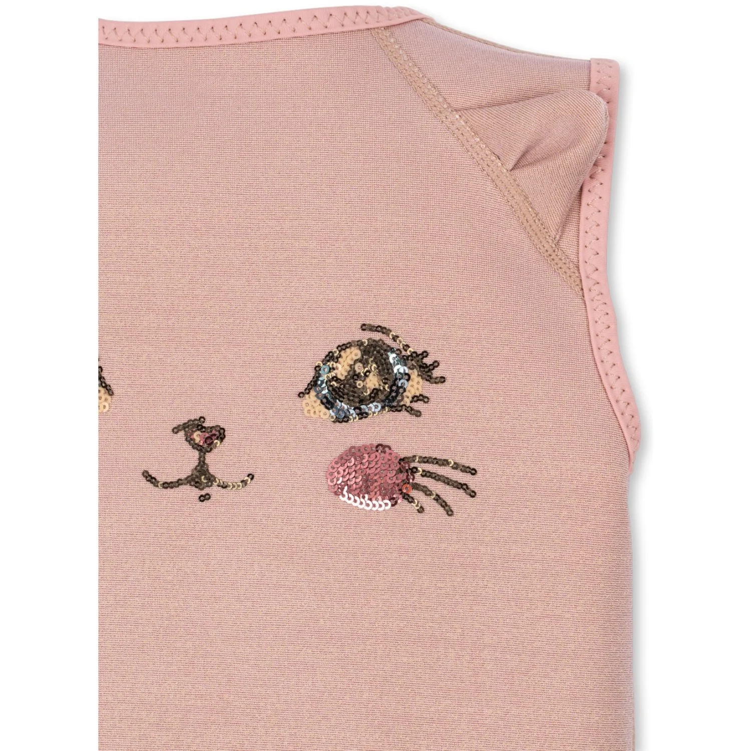 Konges Sløjd Powder Pink Kitty Swim Vest - Image 7