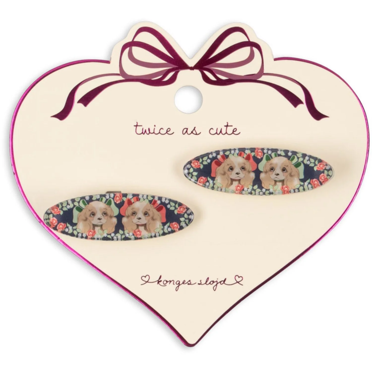 Konges Sløjd Puppy 2 Pack Agnes Hair Clip - Image 3