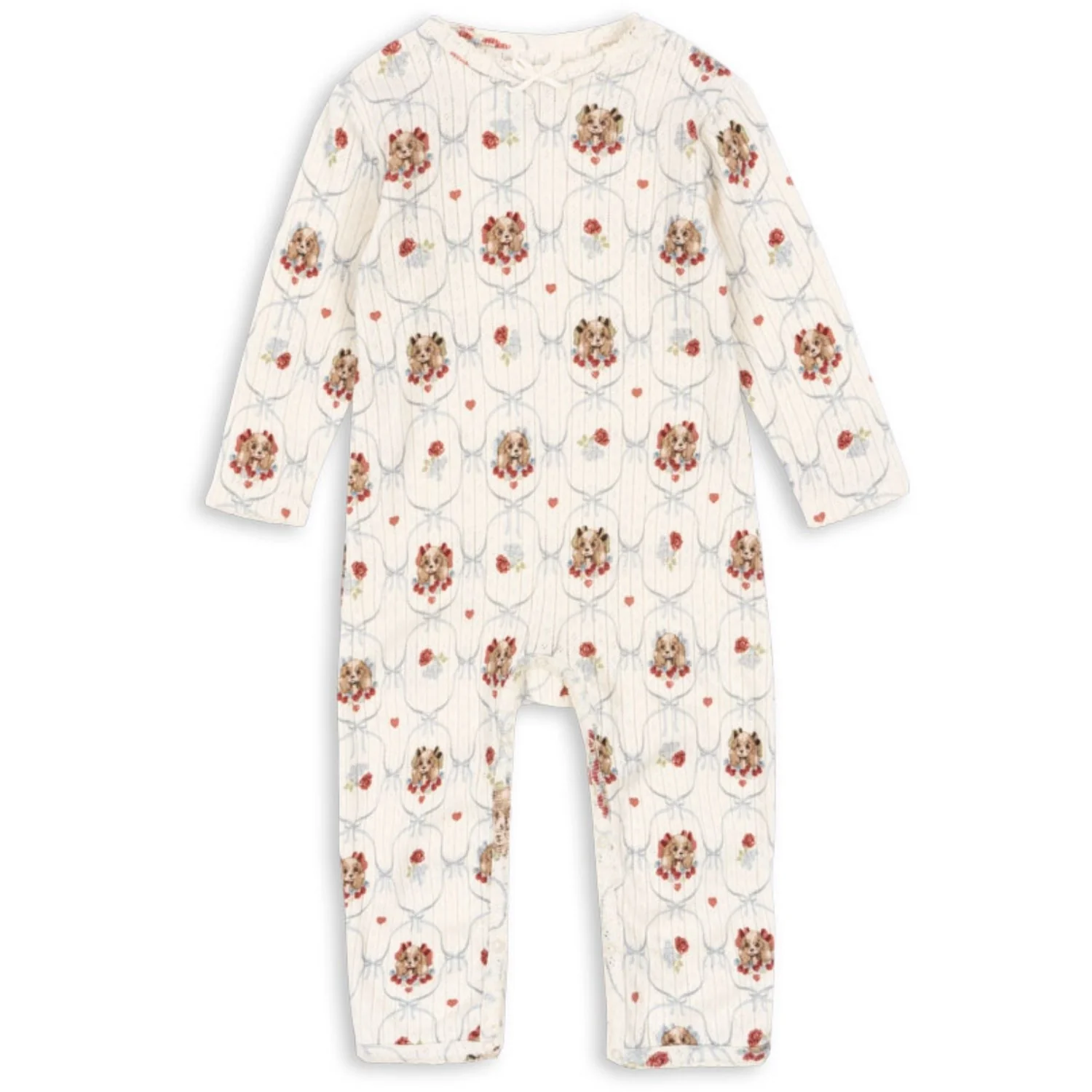Konges Sløjd Puppy Minnie Onesie GOTS