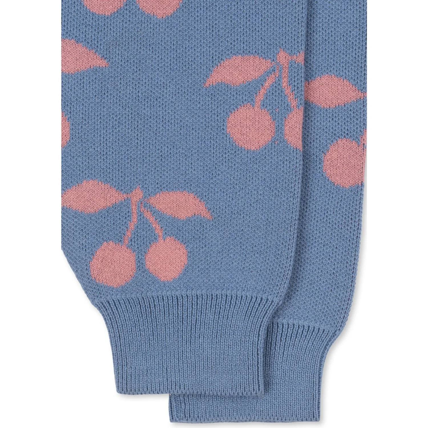 Konges Sløjd Purple Impression Lapis Knit Pants GOTS - Image 2