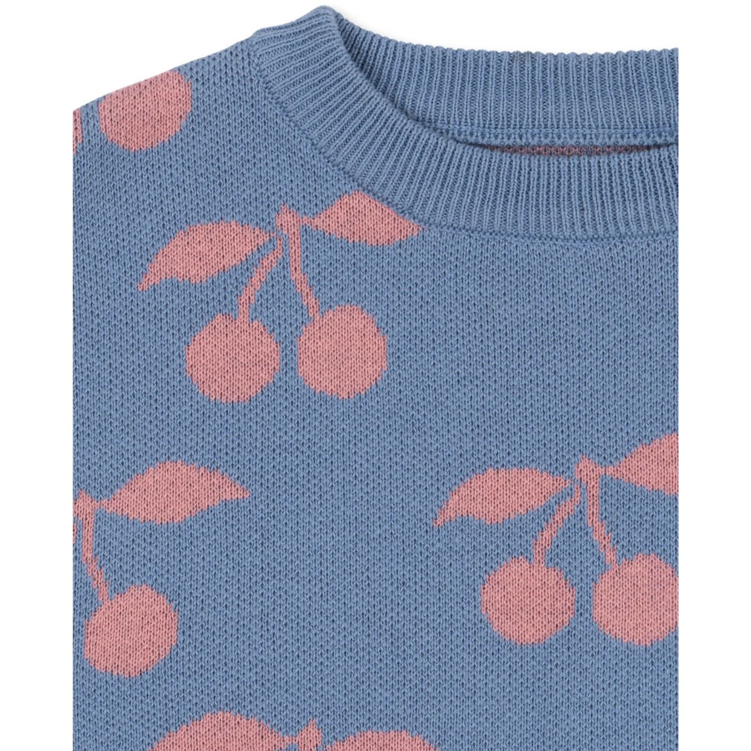 Konges Sløjd Purple Impression Lapis Knit Sweater GOTS - Image 3