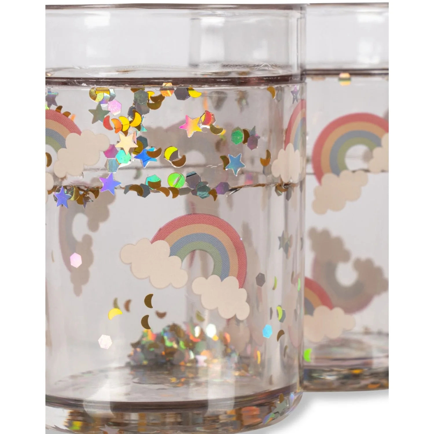 Konges Sløjd Rainbow 2 Pack Glitter Cups - Image 2