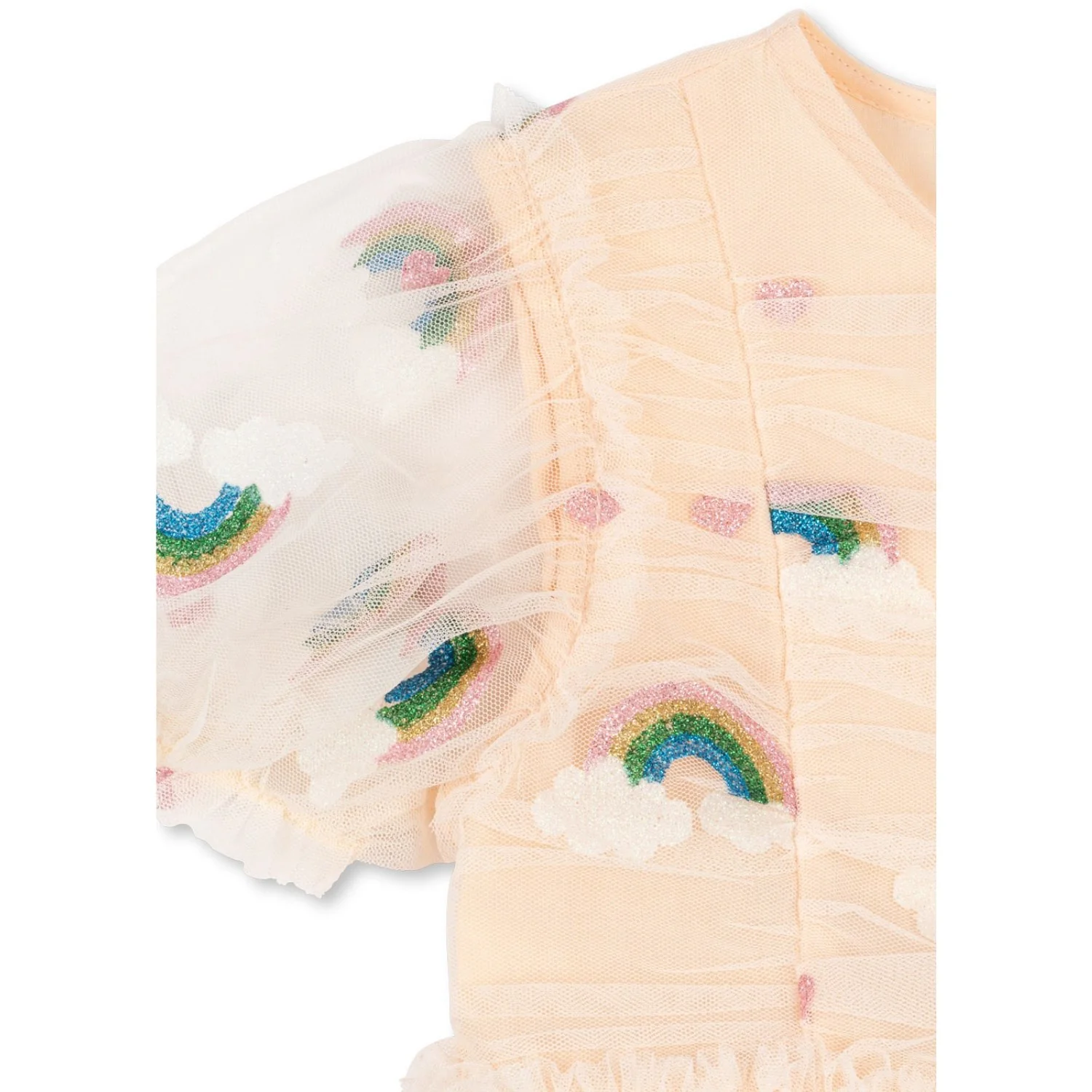 Konges Sløjd Rainbow Glitter Tullie Dress - Image 6