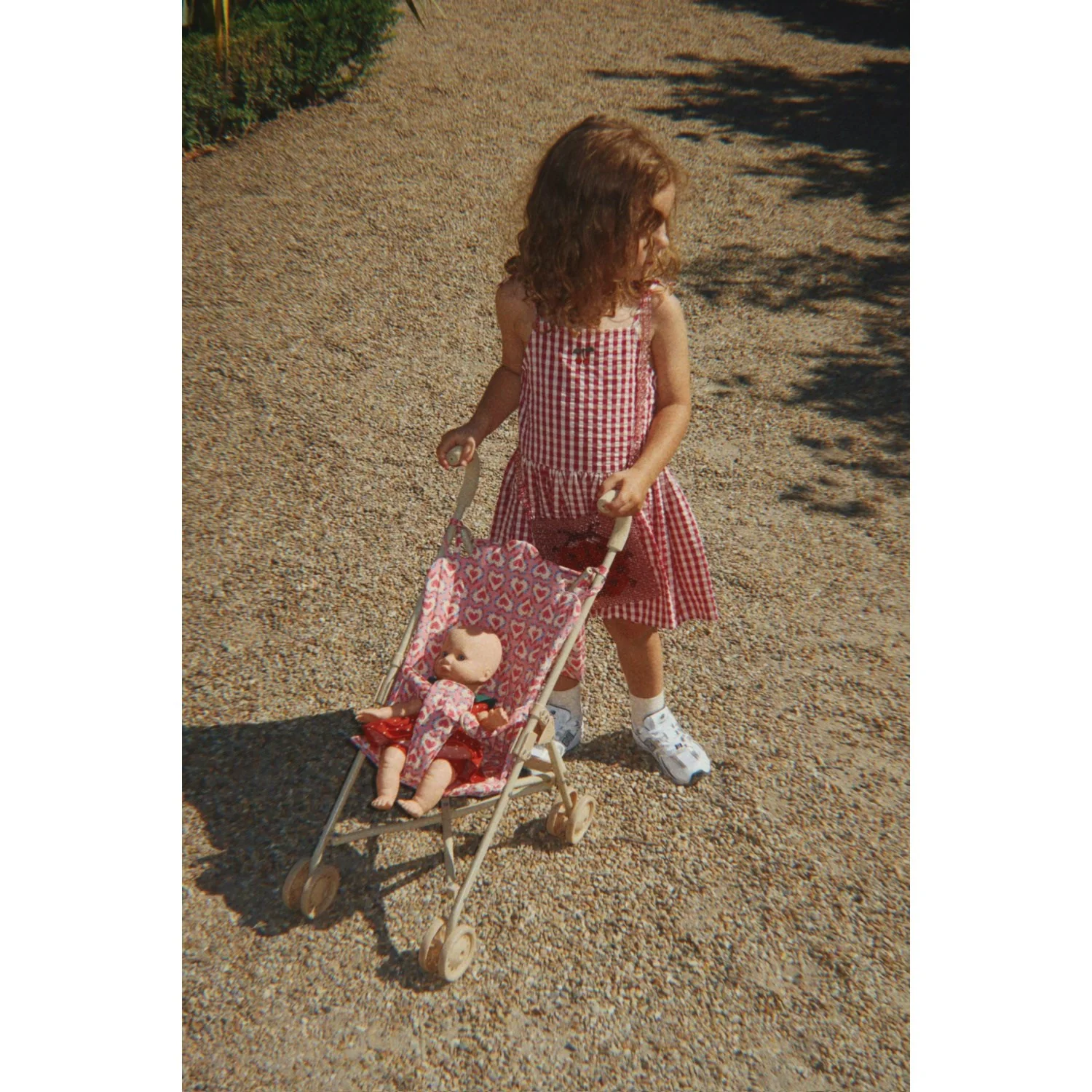Konges Sløjd Raspberry Check Isotta Dress Gots - Image 5