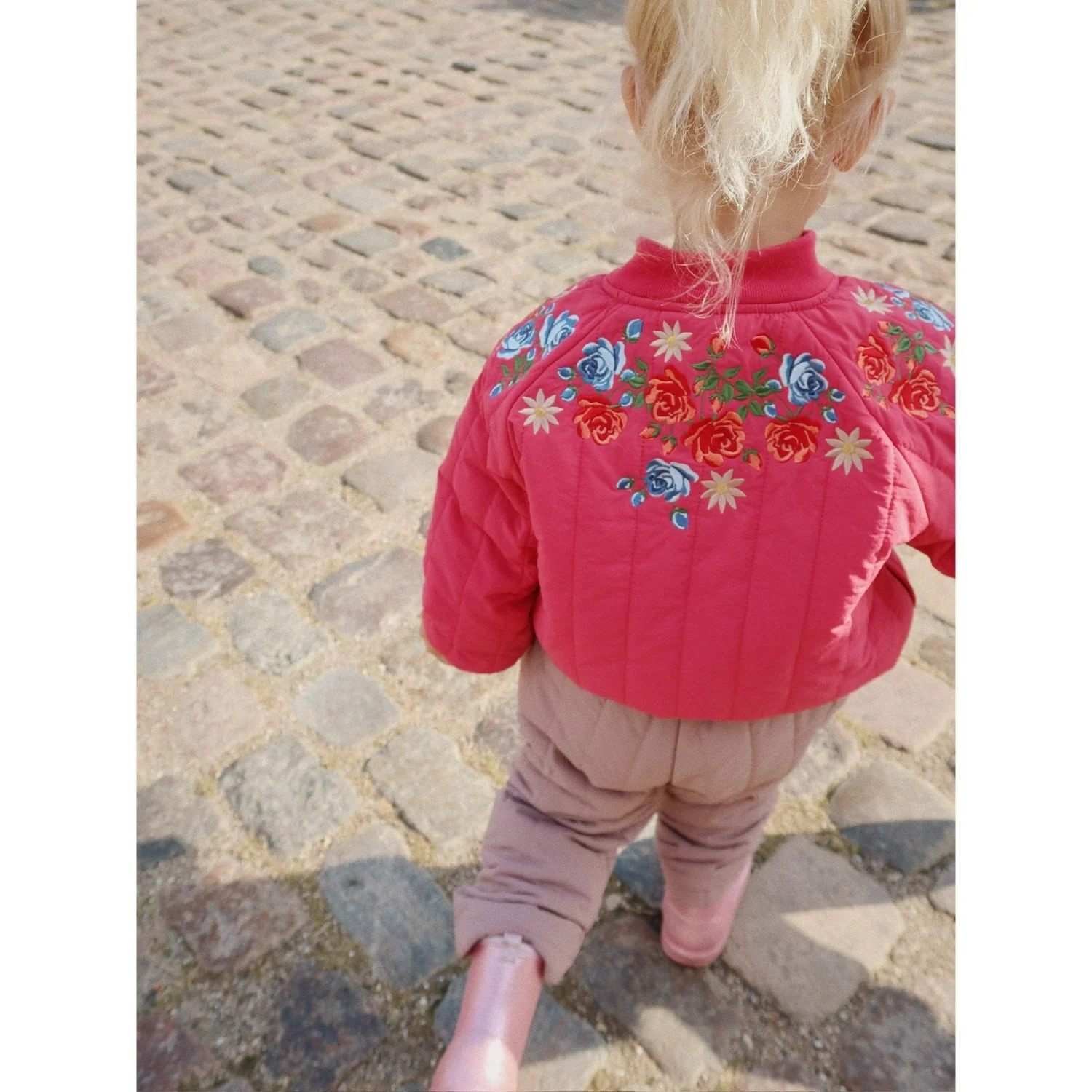 Konges Sløjd Raspberry Wine Juno Bomber Jacket - Image 2
