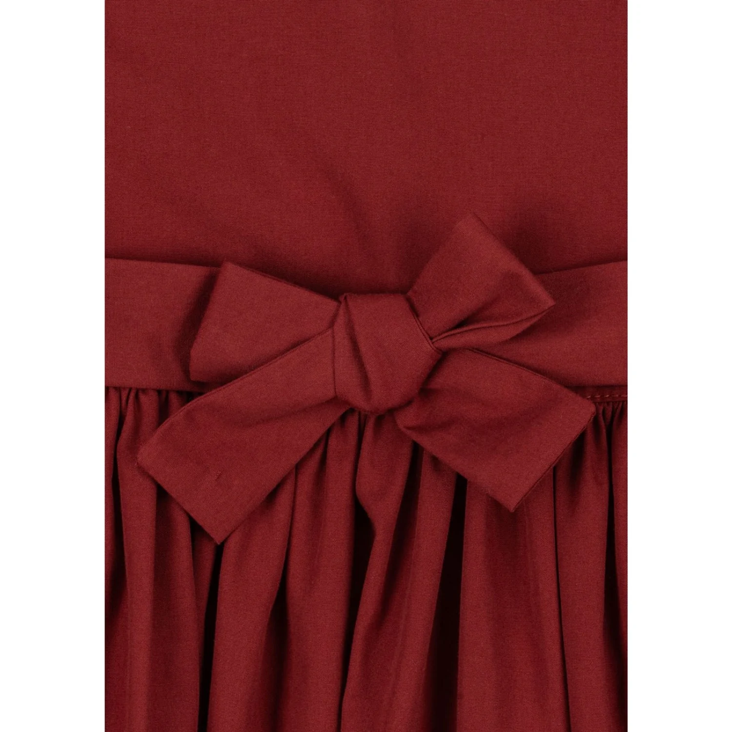 Konges Sløjd Red Dahlia Coeur Collar Dress Gots - Image 7
