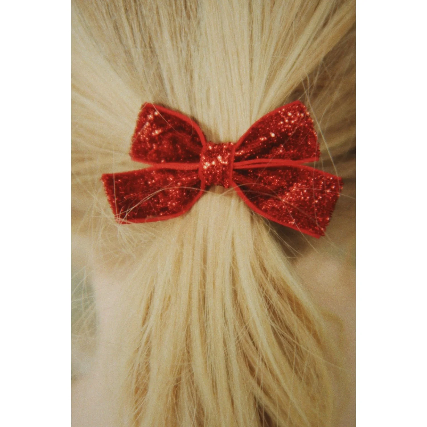 Konges Sløjd Red/Green 6 Pack Micki Bow Hair Clips - Image 2