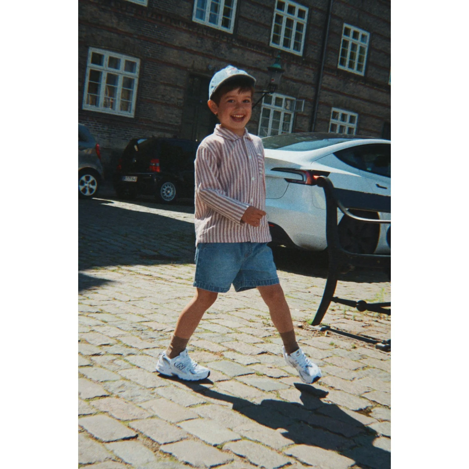 Konges Sløjd Red Stripe Ely Shirt Gots - Image 10