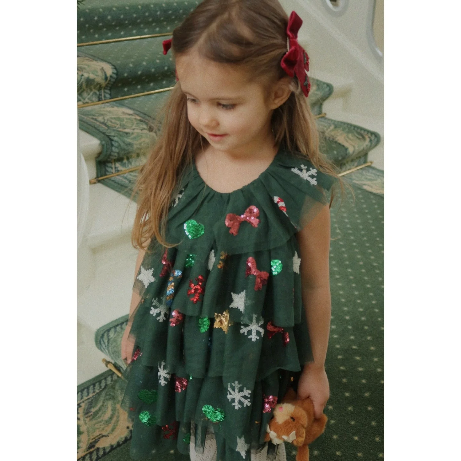 Konges Sløjd Rio Red 2 Pack Juliette Bow Hair Clip - Image 5