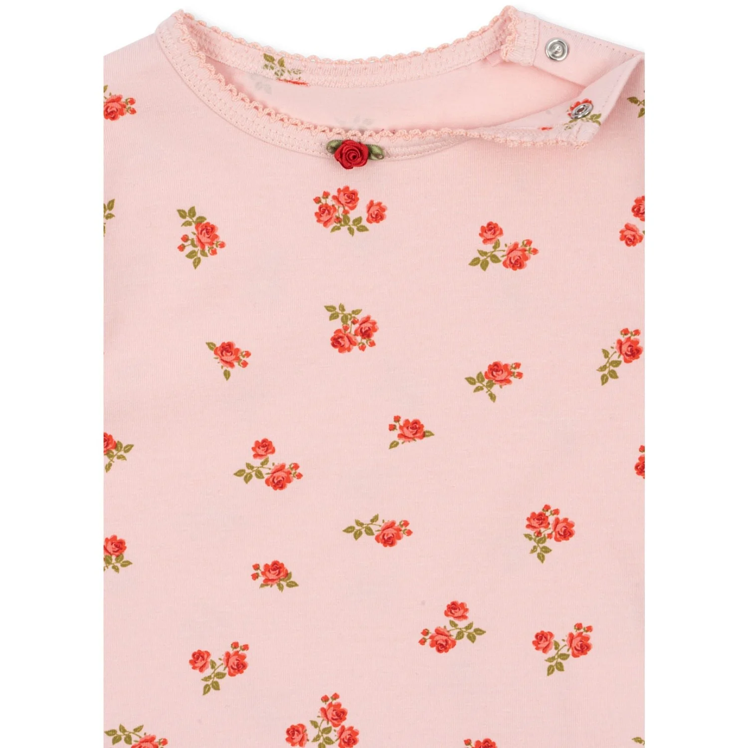 Konges Sløjd Rosa Pink Basic Blouse GOTS - Image 5