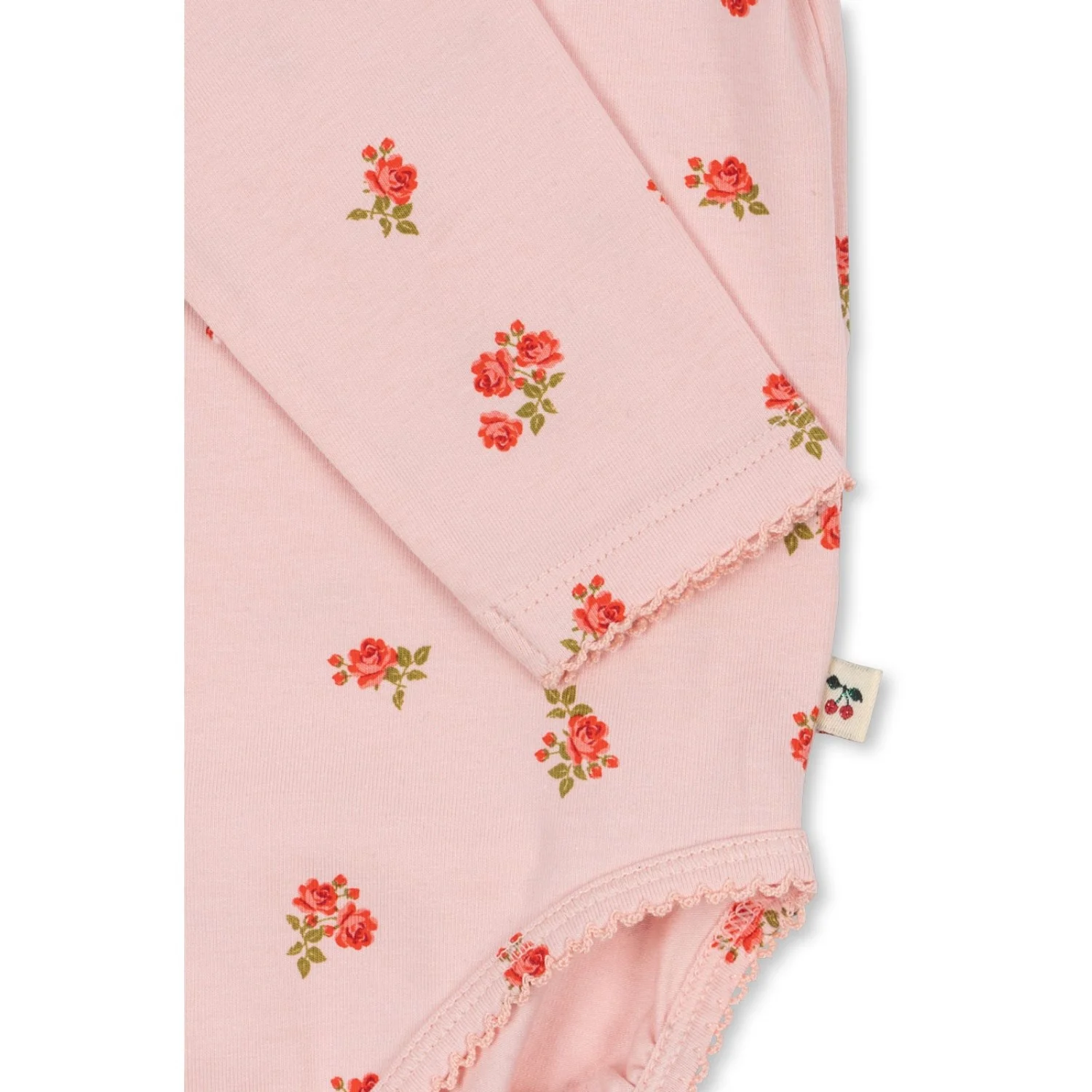 Konges Sløjd Rosa Pink Basic Ls Body GOTS - Image 10