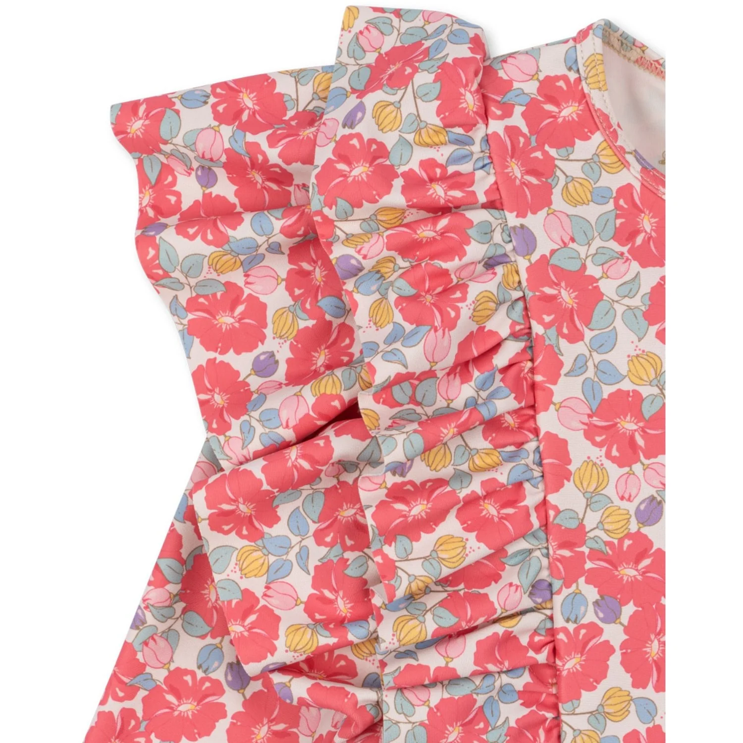Konges Sløjd Rose Anglaise Manuca Frill Onesie Grs - Image 3