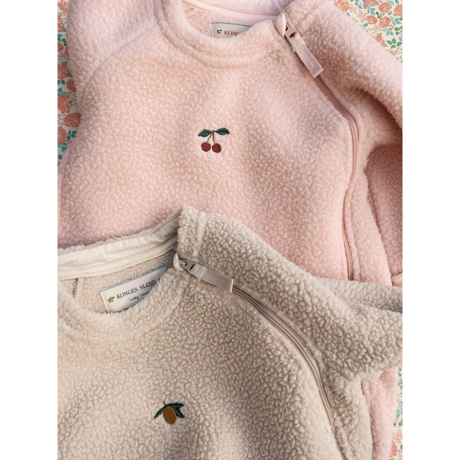 Konges Sløjd Rose Smoke Safa Onesie Grs - Image 2