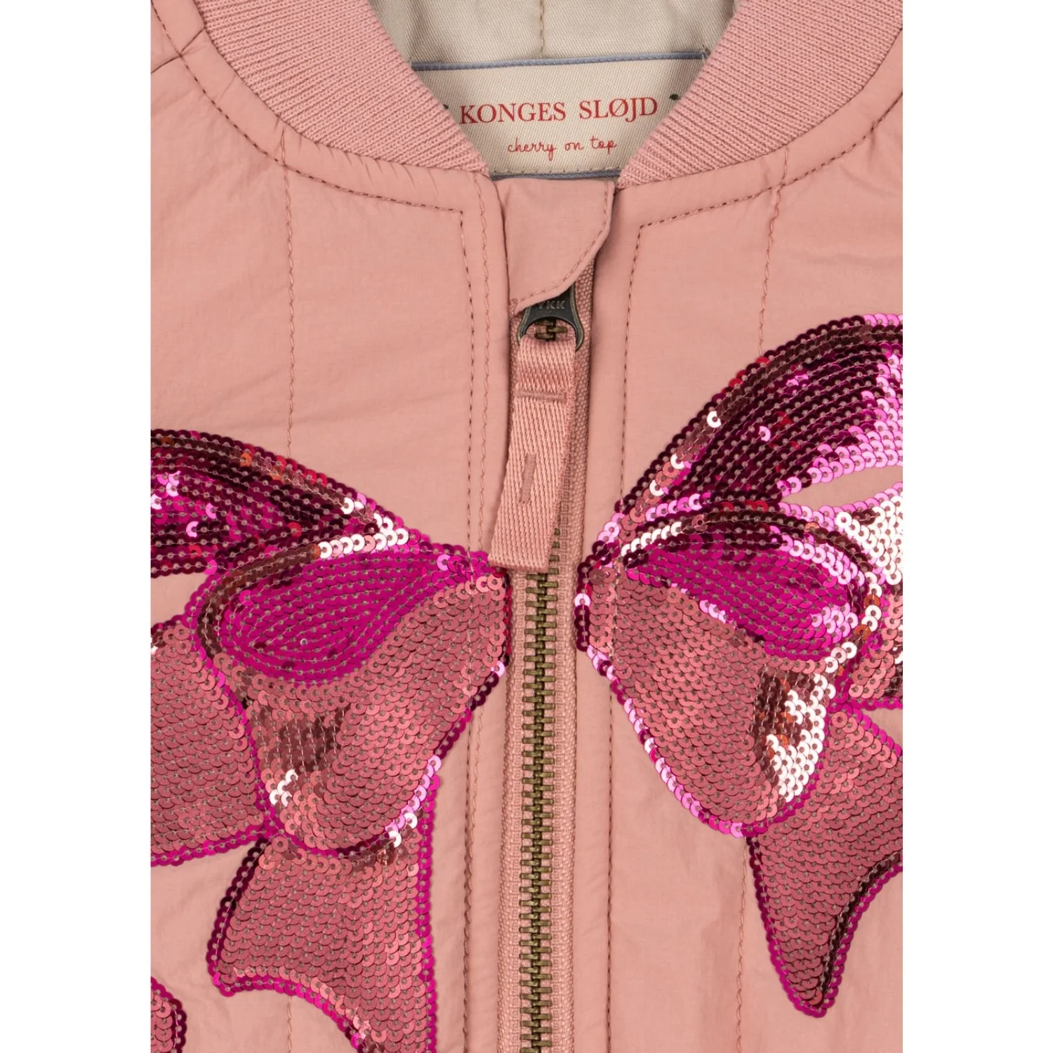 Konges Sløjd Rosette Juno Sequin Bomber Jacket - Image 10