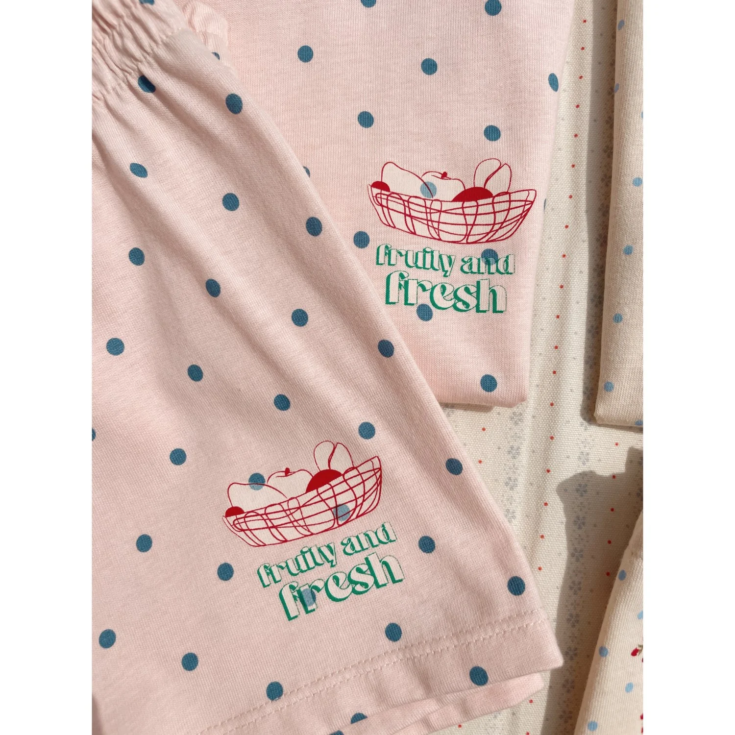 Konges Sløjd Rosewater Dot Lin Tee Set Gots - Image 4