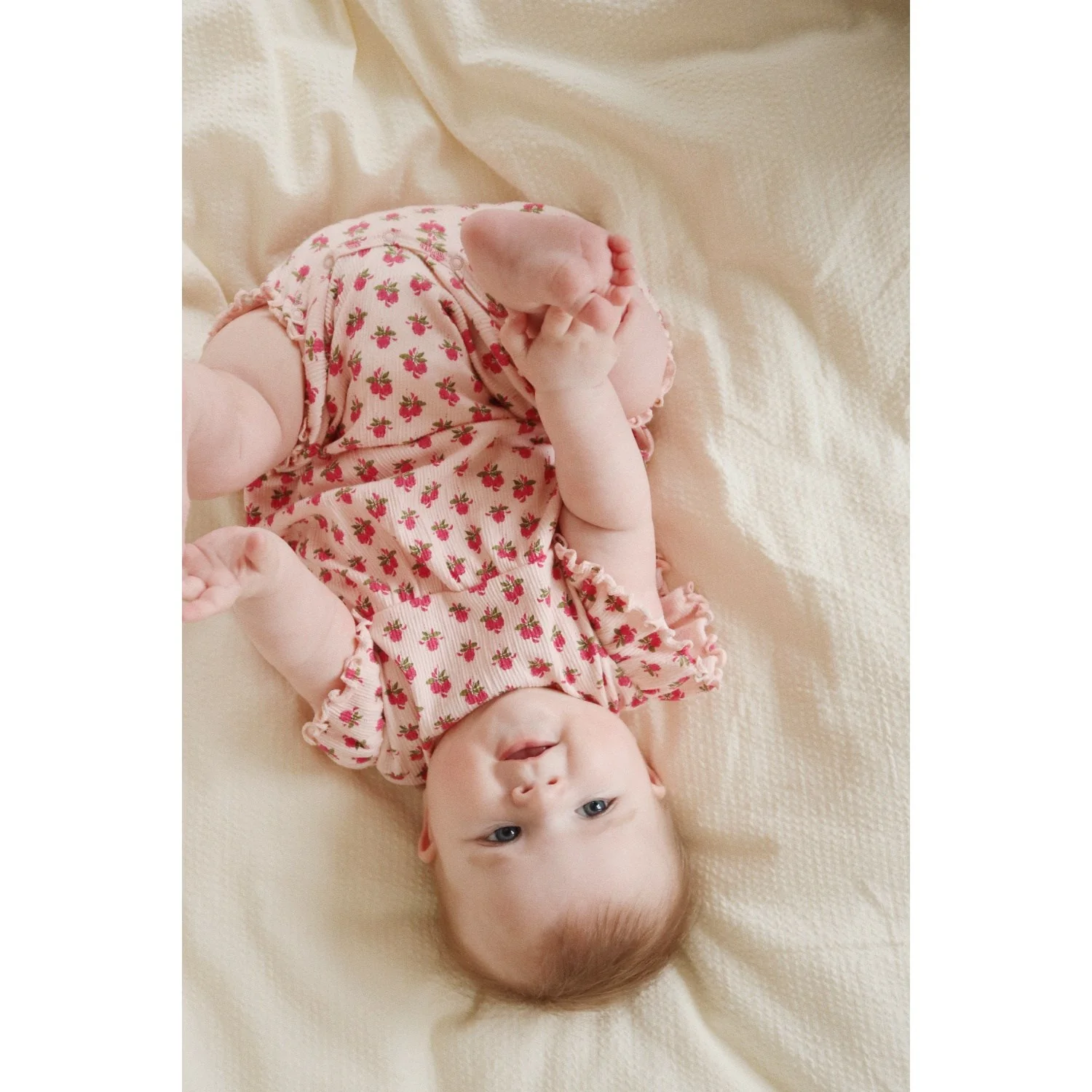 Konges Sløjd Rosie Rose Chleo Frill Romper Ocs - Image 3