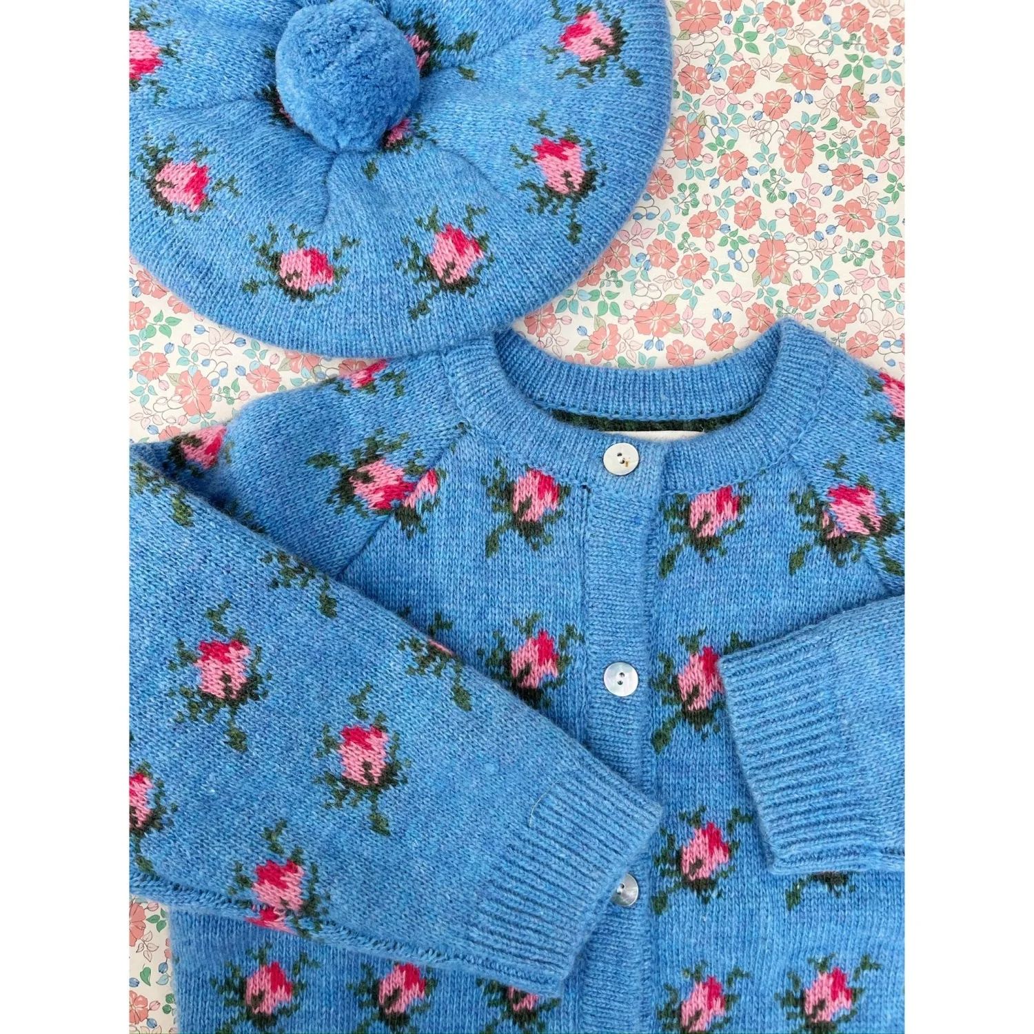 Konges Sløjd Rosie Shade Belou Knit Cardigan - Image 11