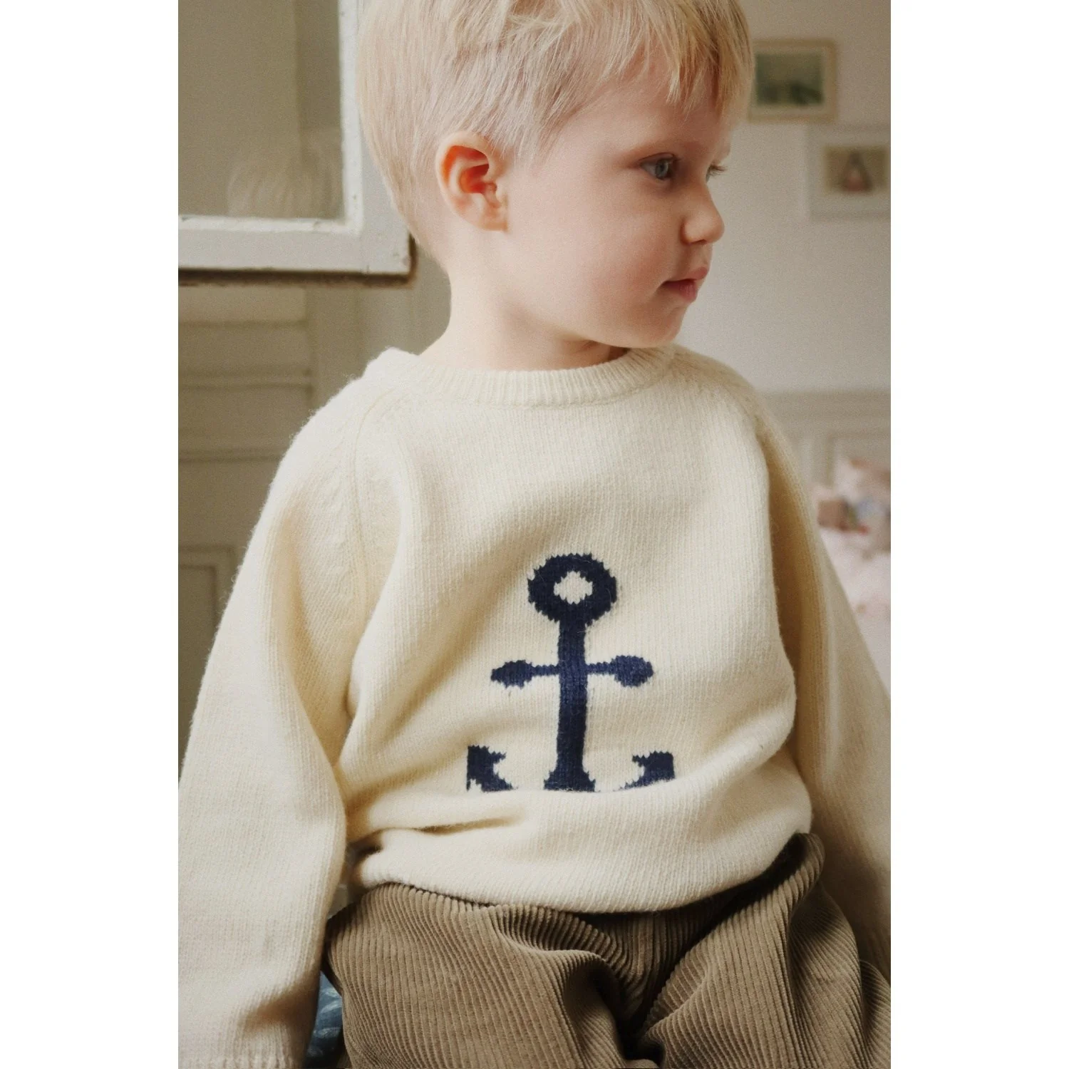 Konges Sløjd Sailor Anchor Knit Sweater - Image 2