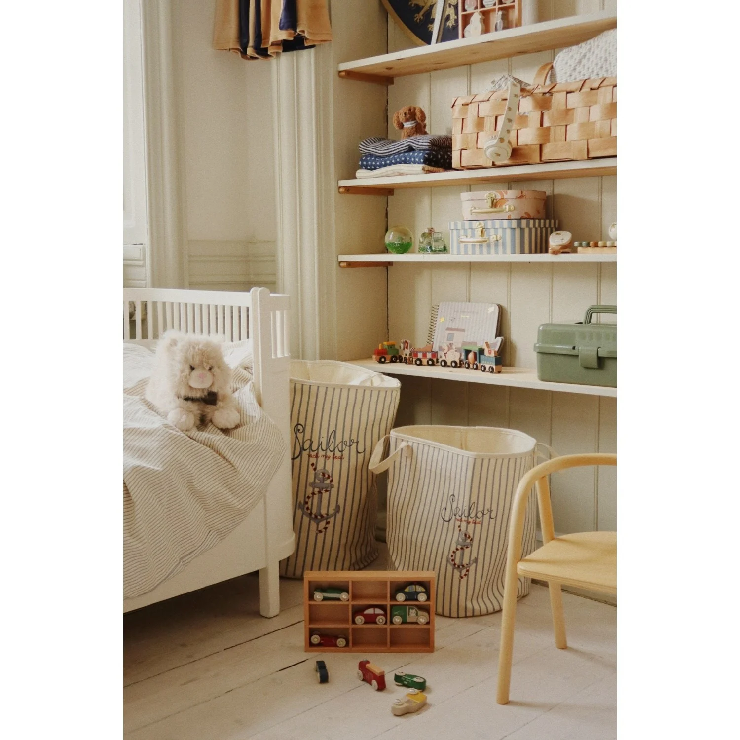 Konges Sløjd Sailor Stripe Toy Storage Bags Set - Image 2
