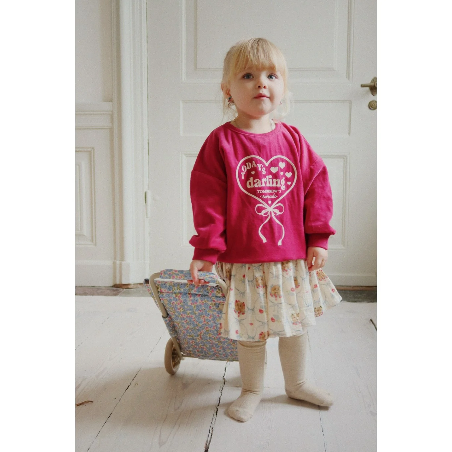 Konges Sløjd Sangria Velou Blouse GOTS - Image 2