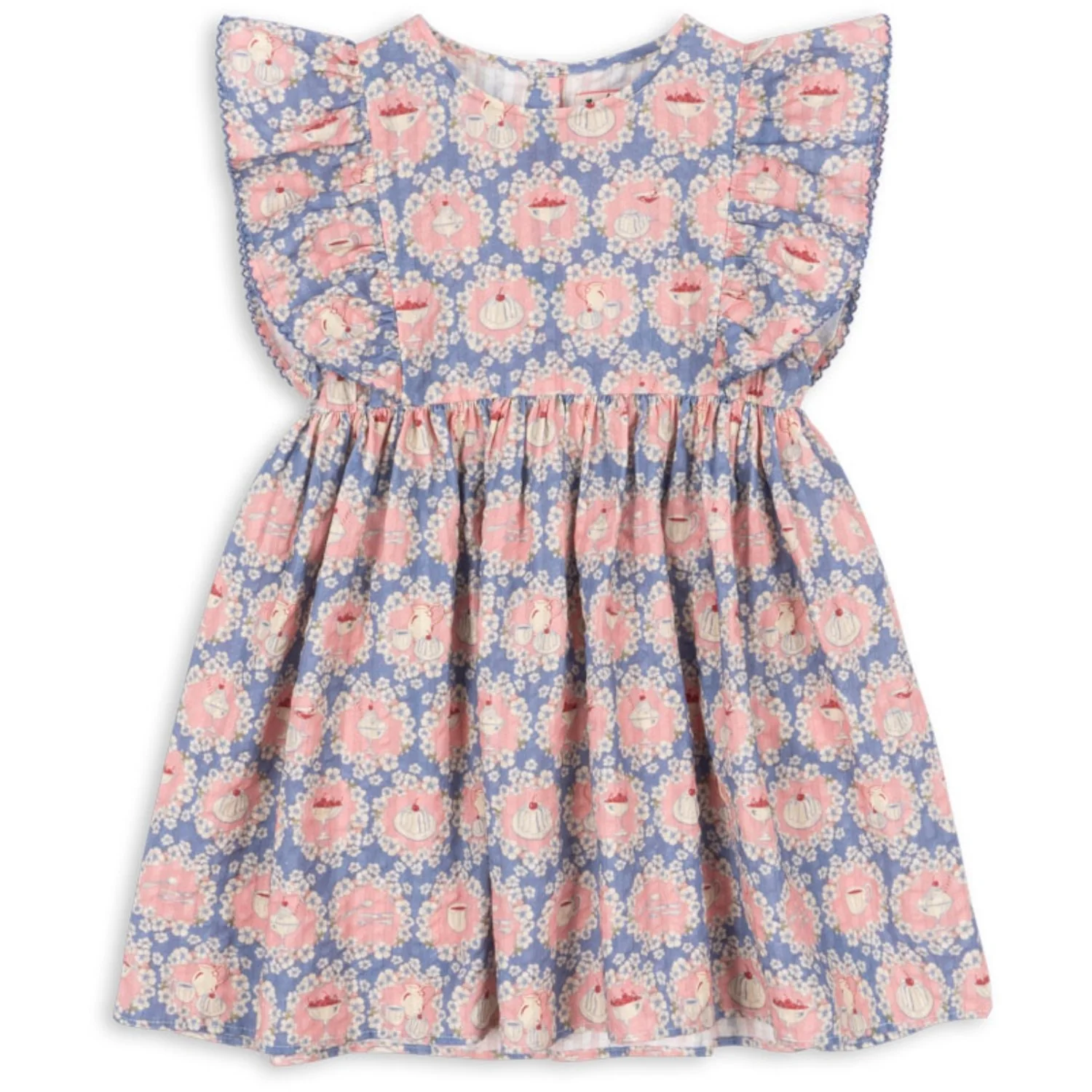 Konges Sløjd Snack Time Kim Frill Dress Gots