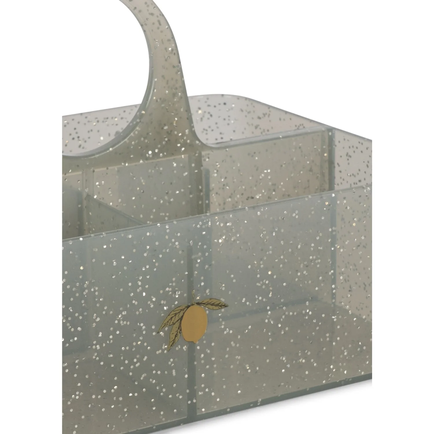 Konges Sløjd Sparkling Blue Glitter Storage Organizer - Image 2