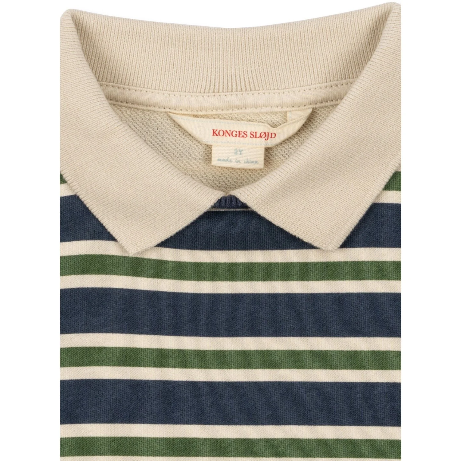 Konges Sløjd Spellbound Stripe Spotty Ls Polo Gots - Image 7