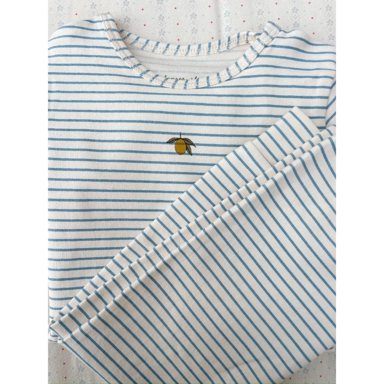 Konges Sløjd Stripe Bluie Basic Pants GOTS - Image 2