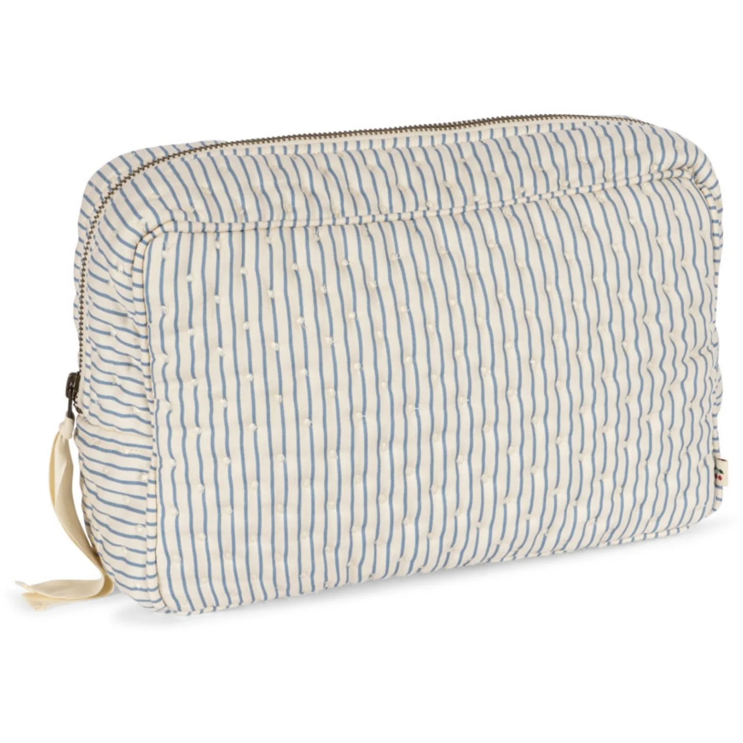 Konges Sløjd Stripe Bluie Big Quilted Toiletry Bag