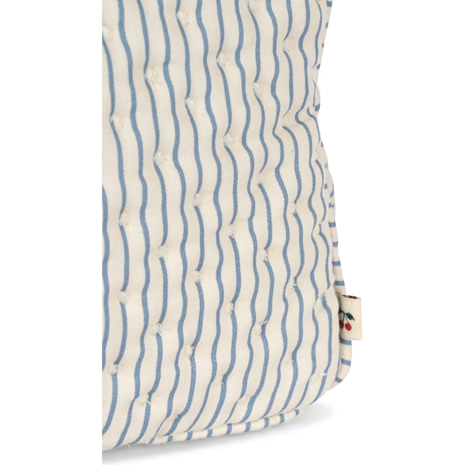 Konges Sløjd Stripe Bluie Big Quilted Toiletry Bag - Image 5