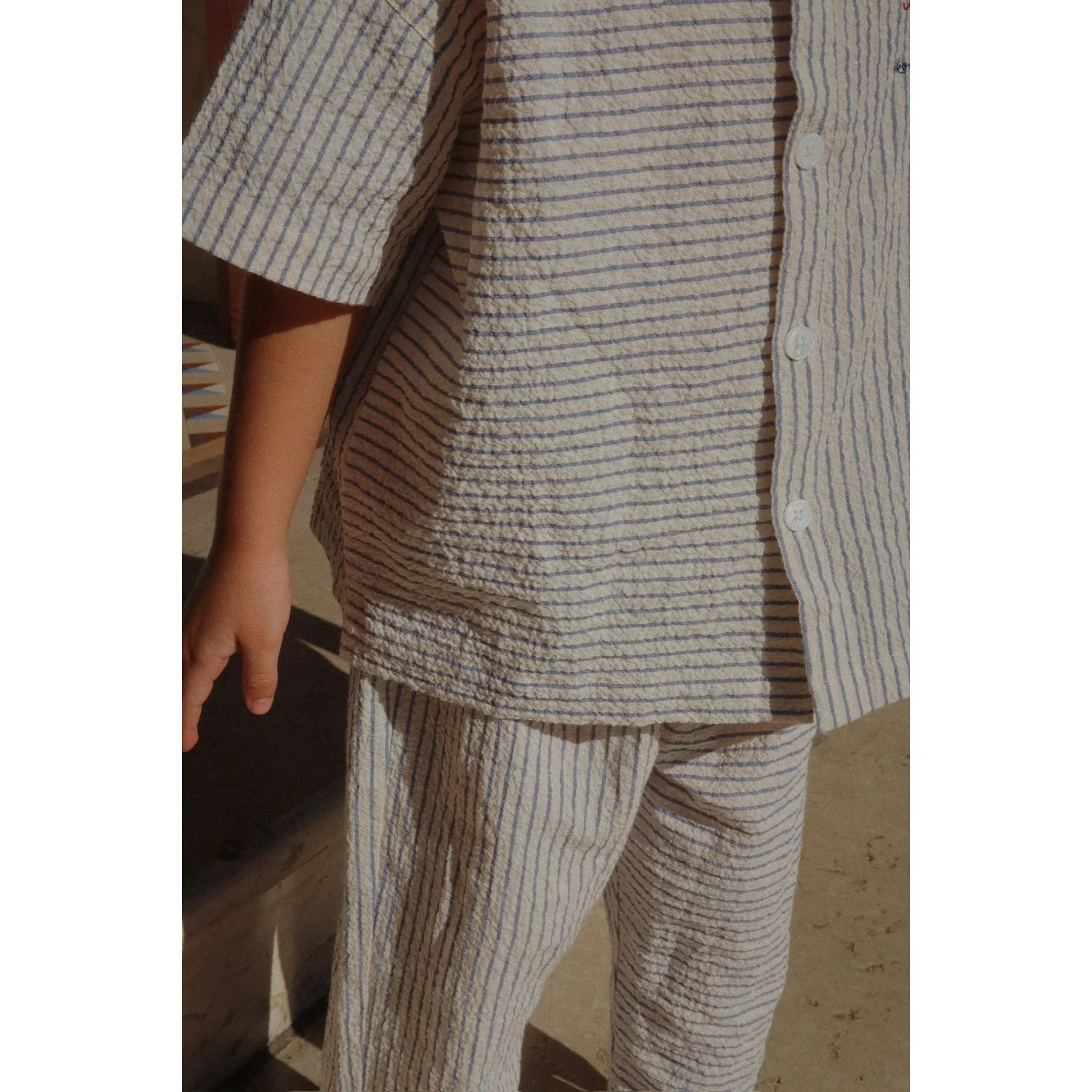 Konges Sløjd Stripe Bluie RHW X KS Duo Shirt Gots - Image 9