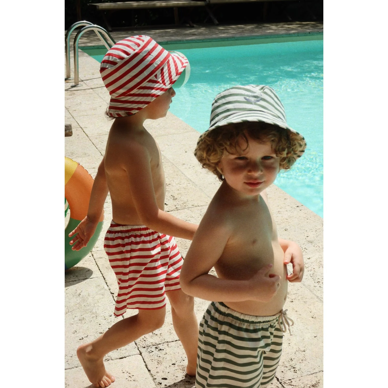 Konges Sløjd Stripe Verti Asnou Swim Shorts Grs - Image 3
