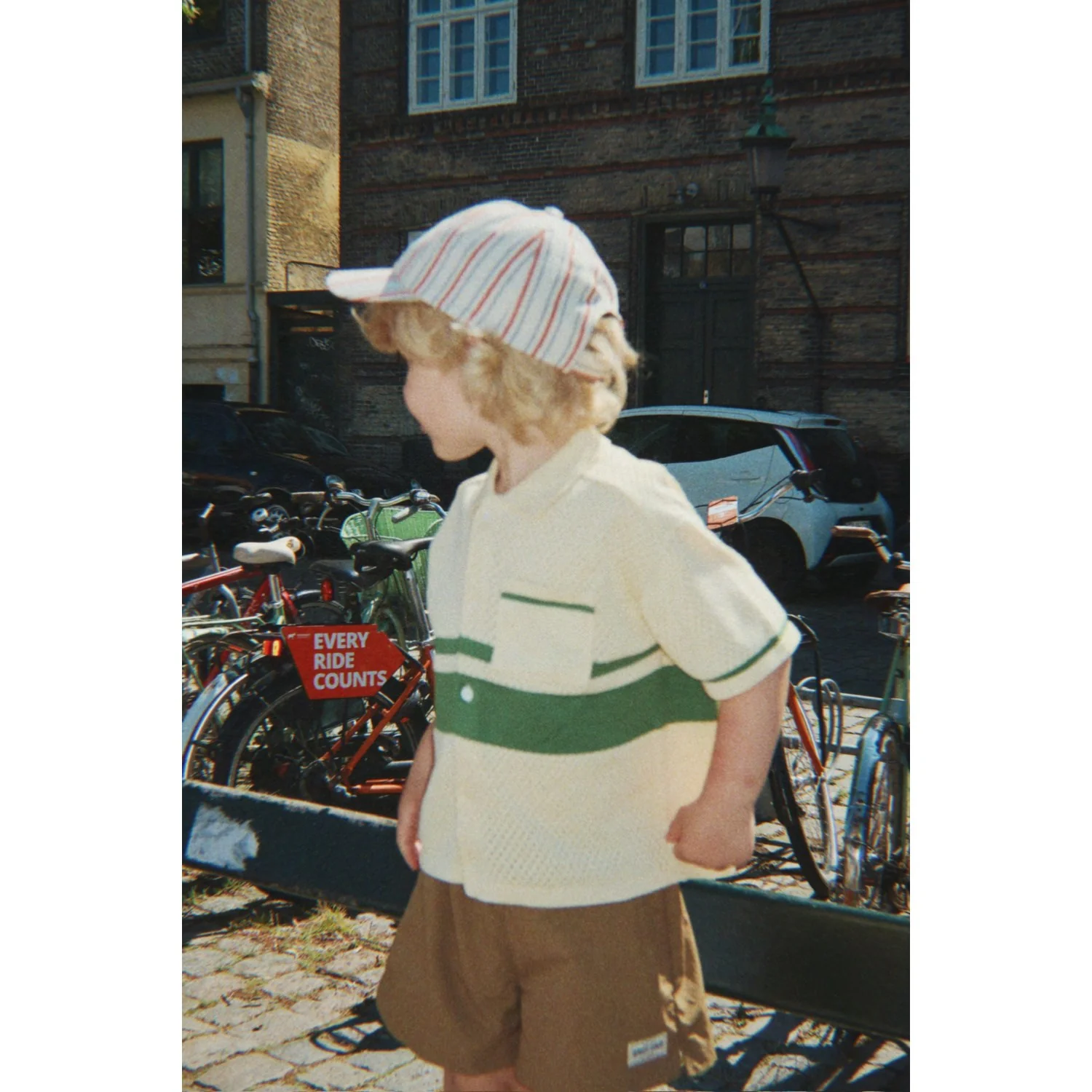 Konges Sløjd Stripe Winds Frankie Cap Gots - Image 4