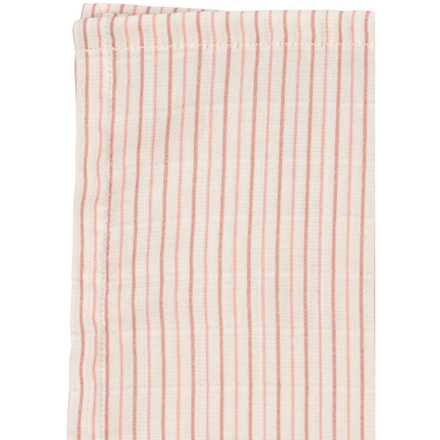 Konges Sløjd Stripie Petite Rose 3 Pack Muslin Cloth Gots - Image 2