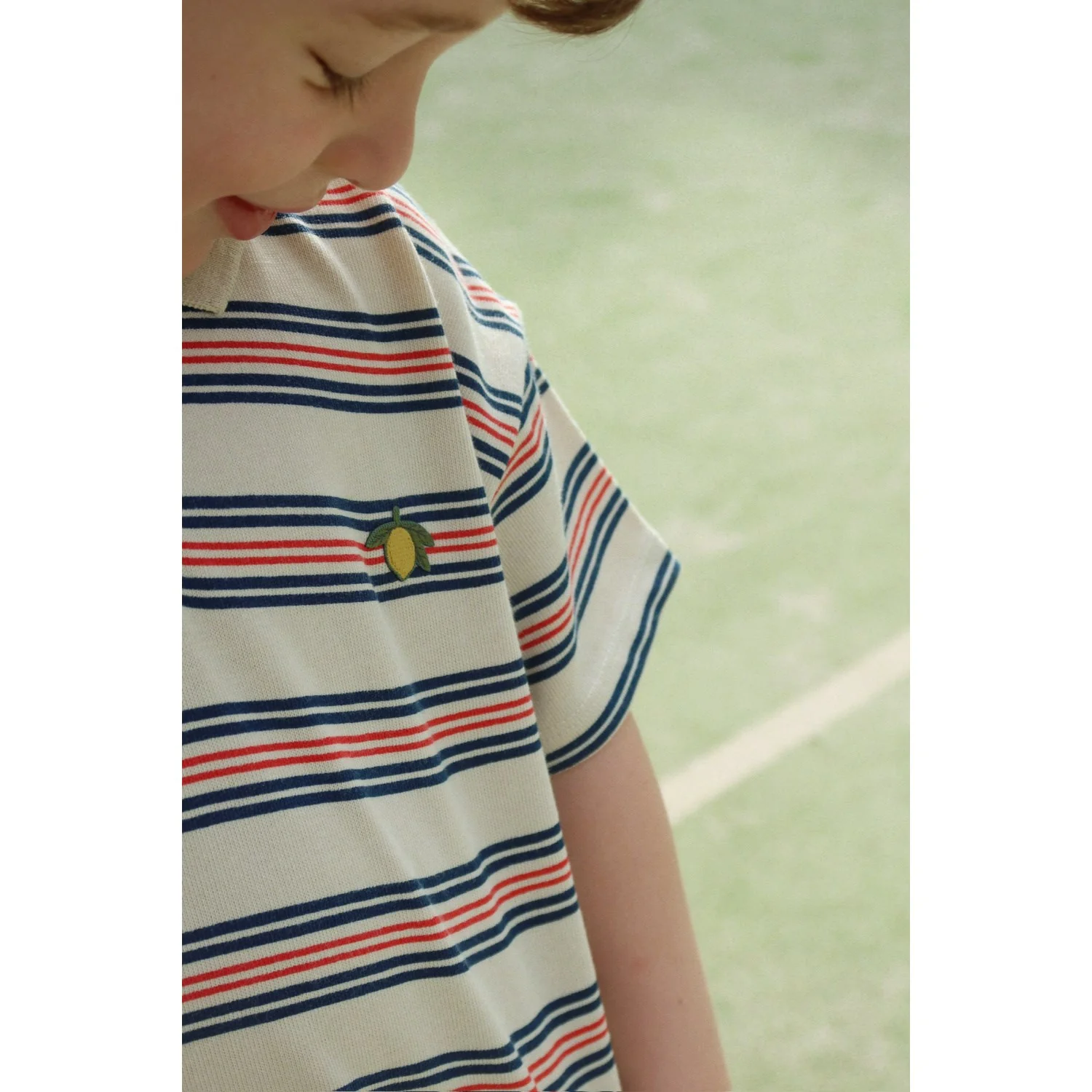 Konges Sløjd Stripie Stripe Spotty Ss Polo Gots - Image 3