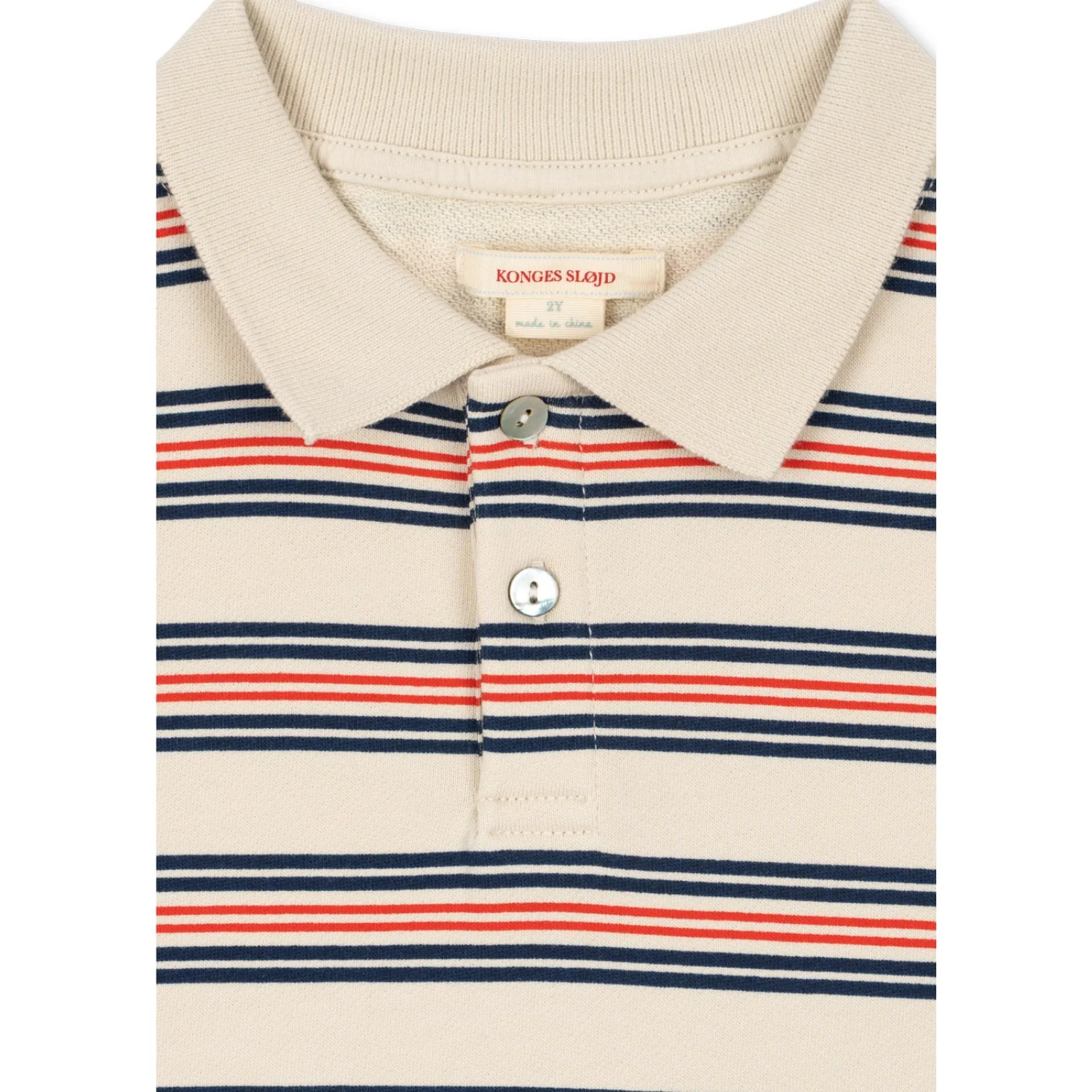 Konges Sløjd Stripie Stripe Spotty Ss Polo Gots - Image 5