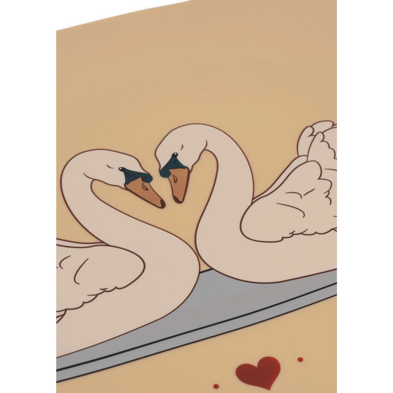 Konges Sløjd Swan Silicone Placemat - Image 2