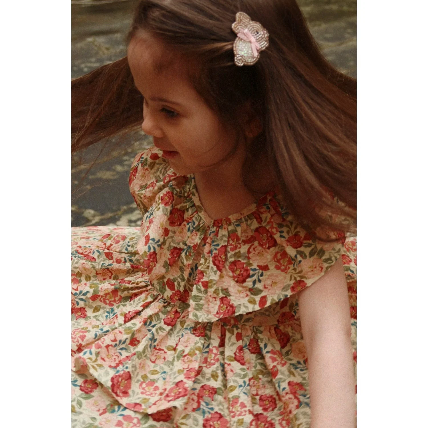 Konges Sløjd Tango Bella Frill Dress Gots - Image 2