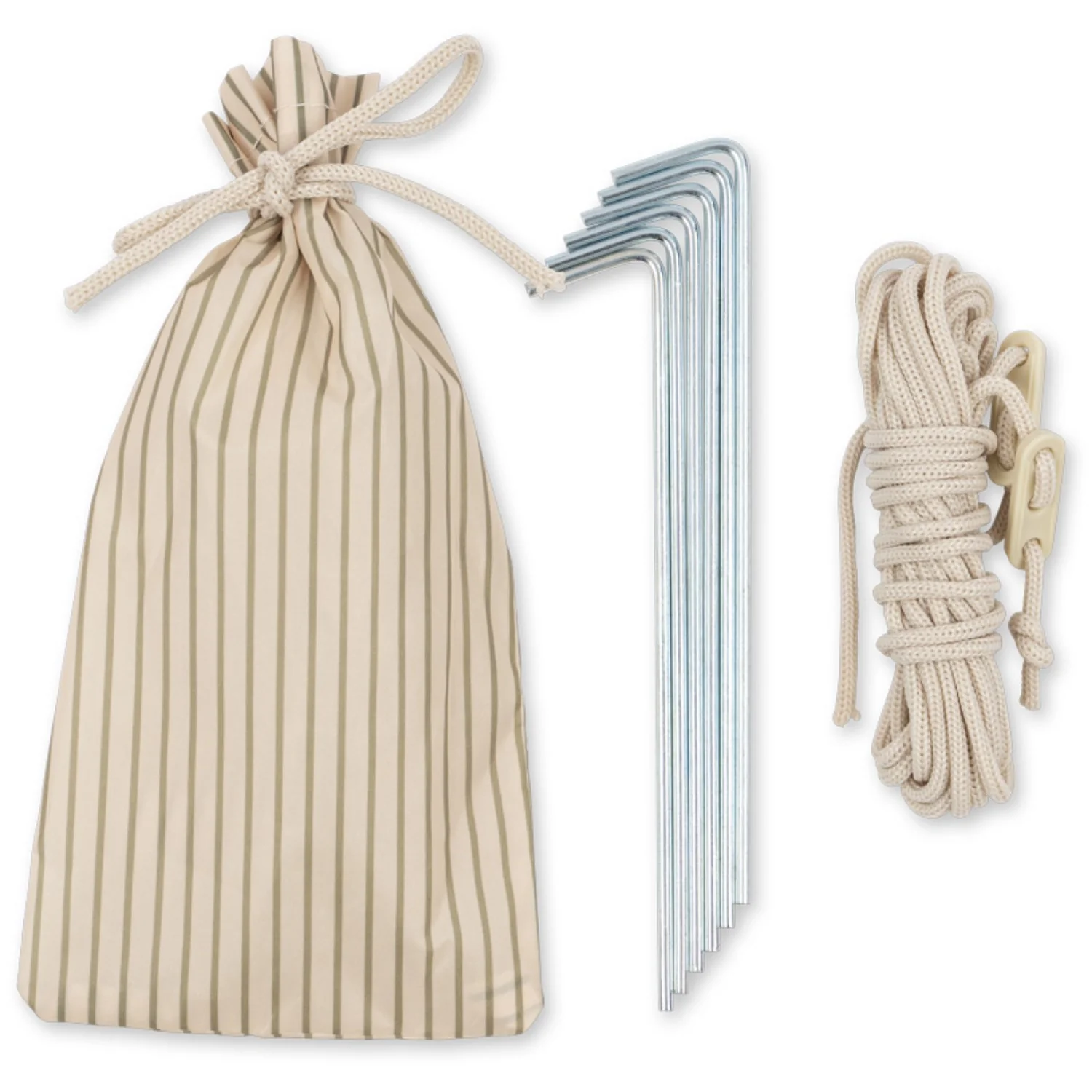 Konges Sløjd Tea Stripe Mini Beach Tent Pop Up Uv 50+ - Image 4